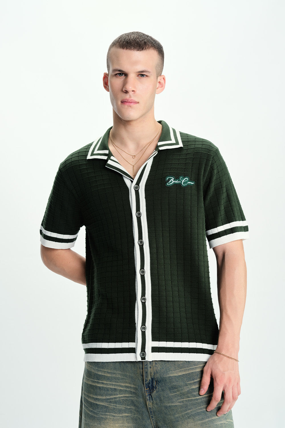 Green Grid Theory Shirt