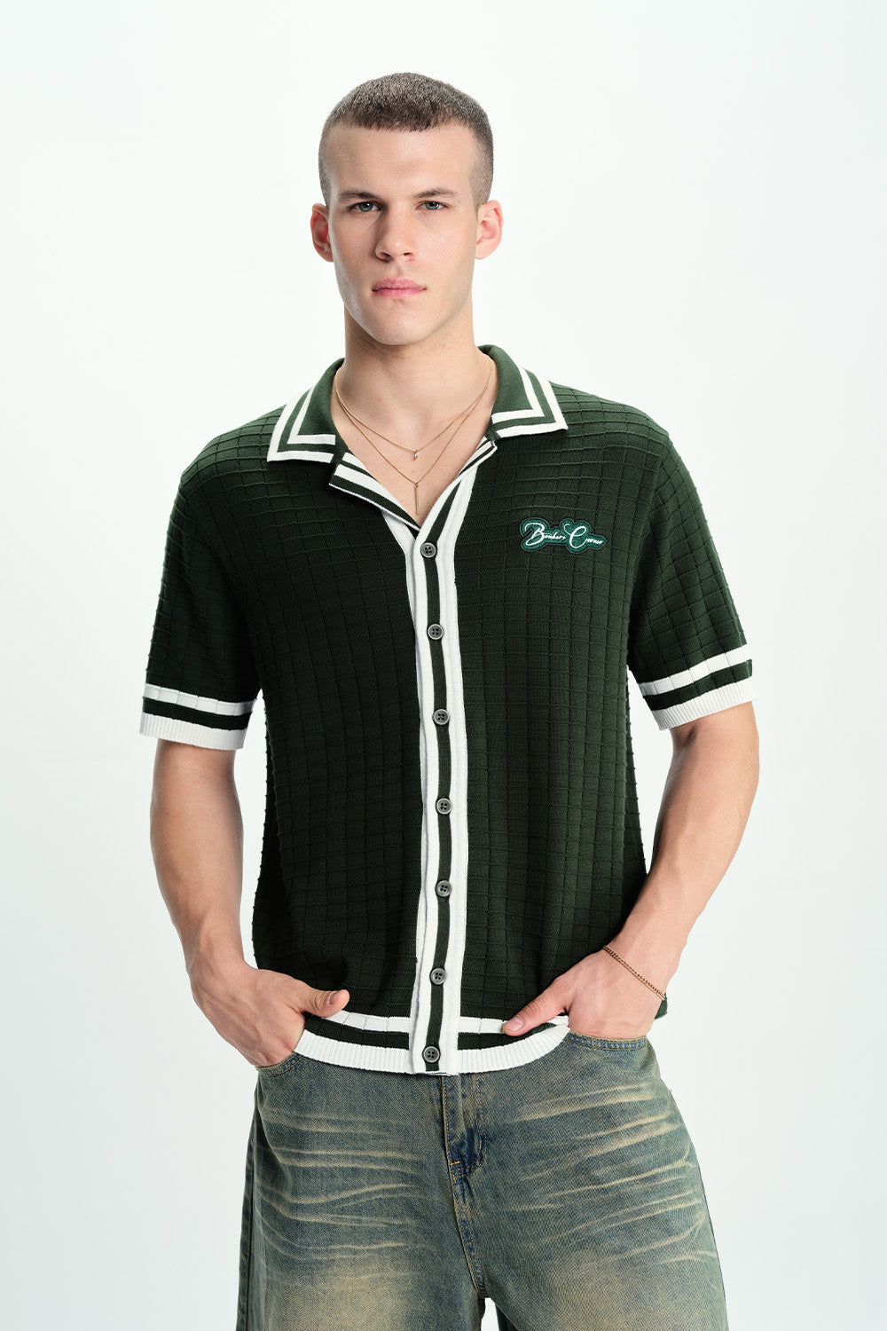 Green Grid Theory Shirt