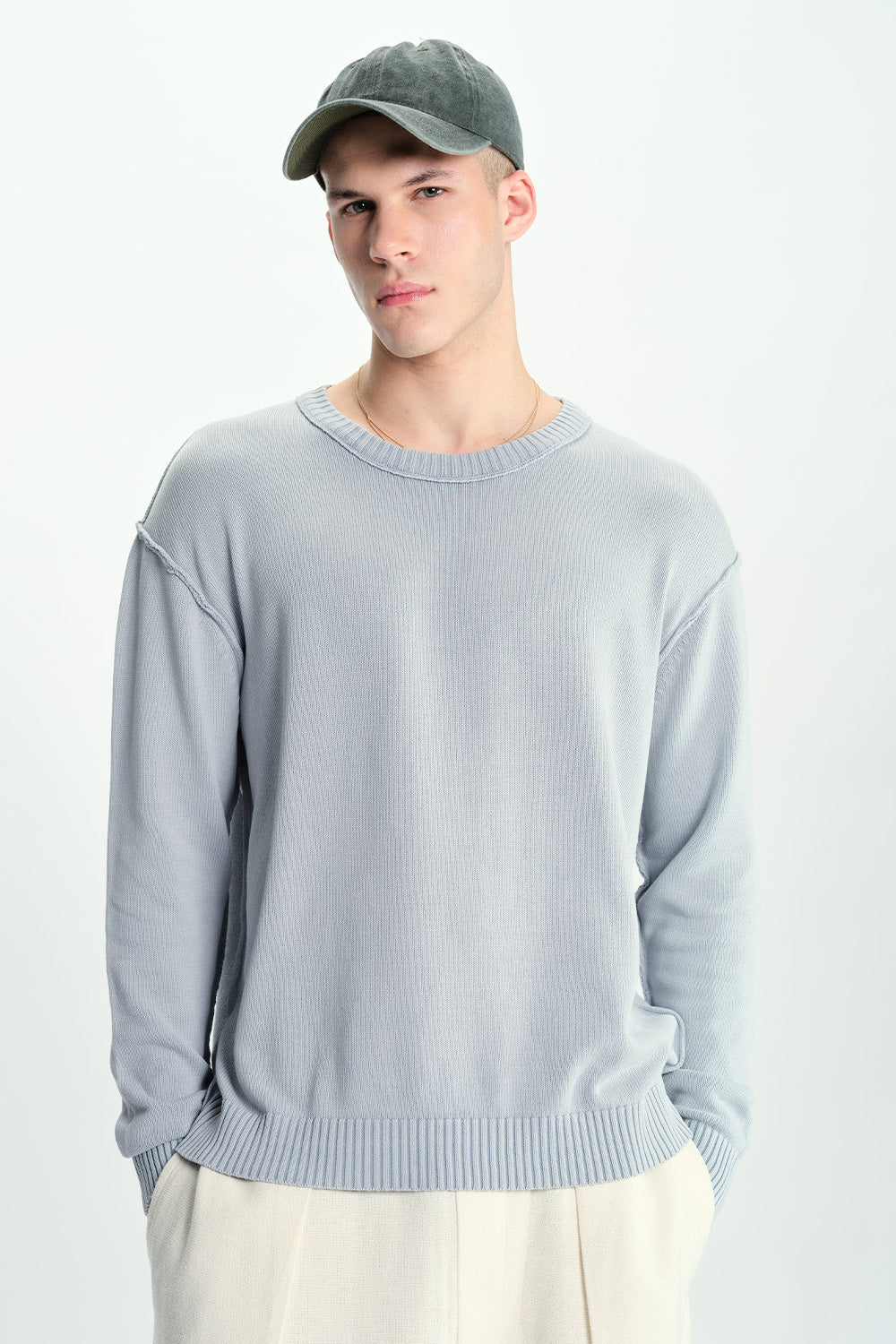 Grey Mode Crewneck Sweatshirt