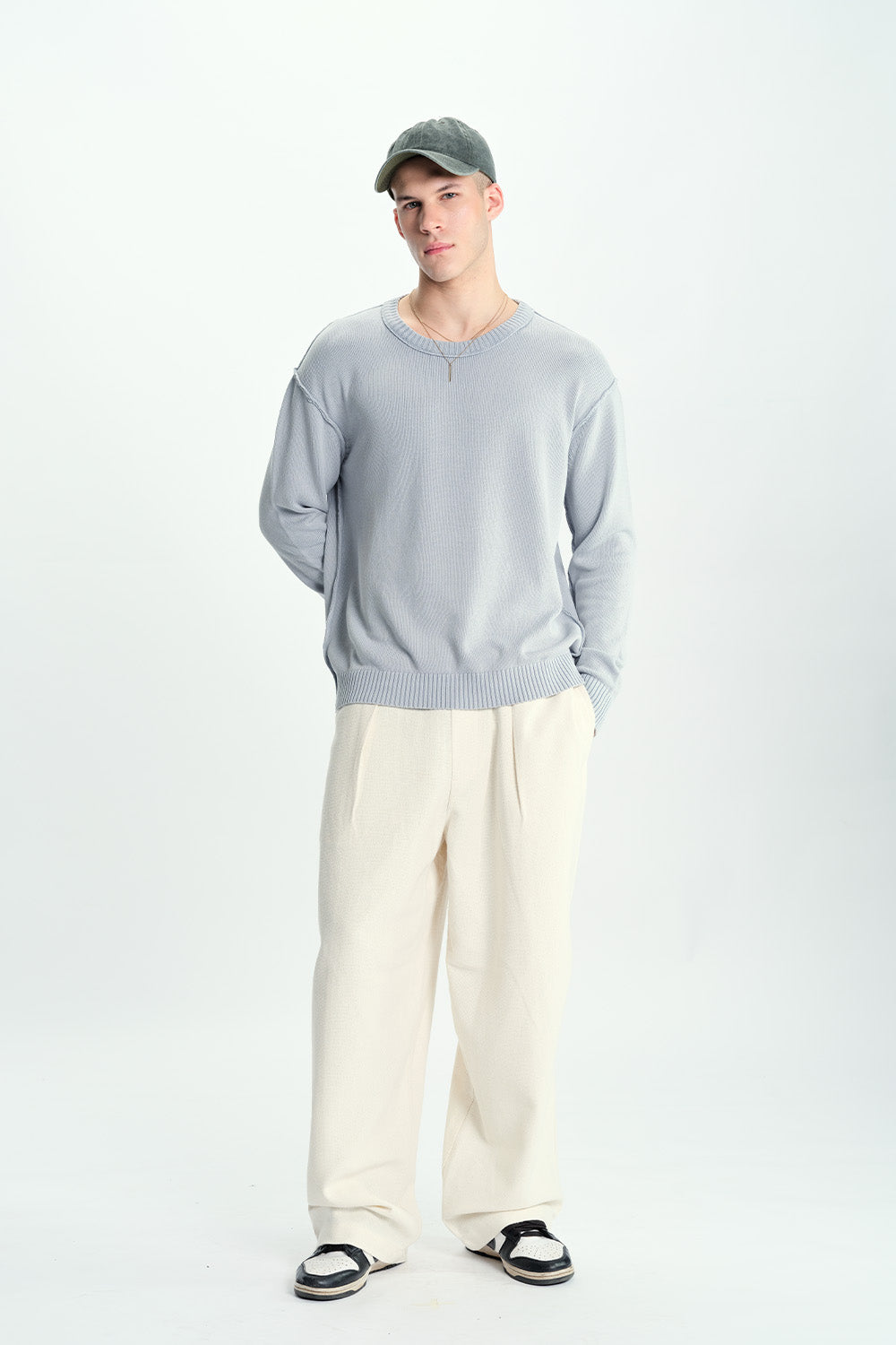 Grey Mode Crewneck Sweatshirt