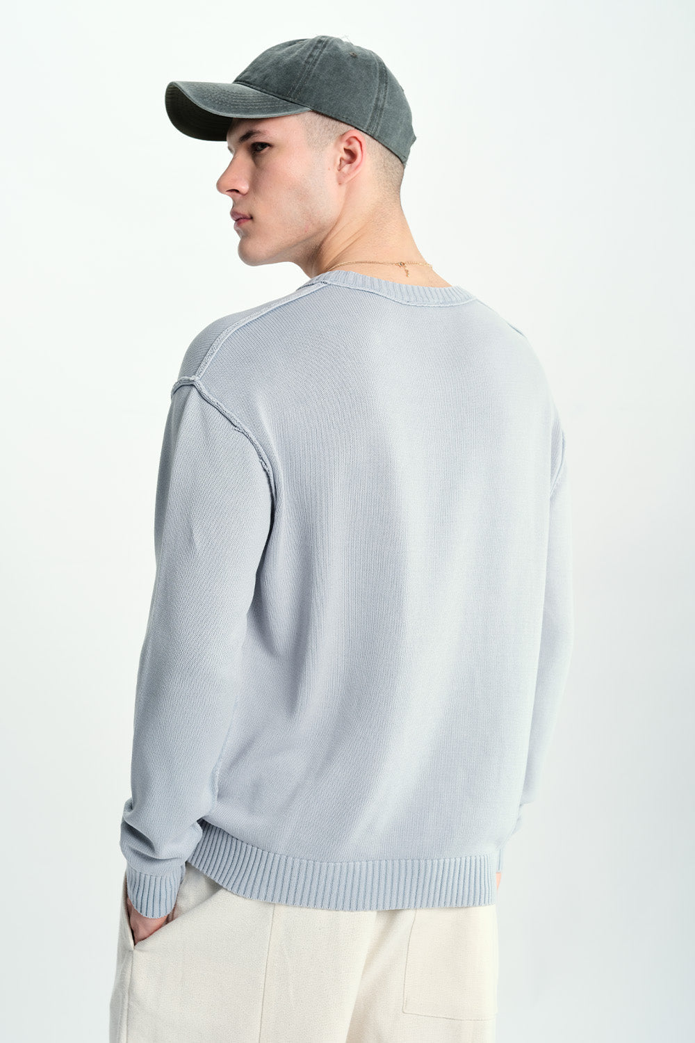 Grey Mode Crewneck Sweatshirt