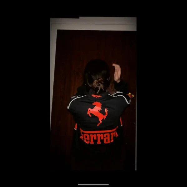 Ferrari F1 Vintage Racing Jacket | Iconic Style for Motorsport Fans - Prime Fitz
