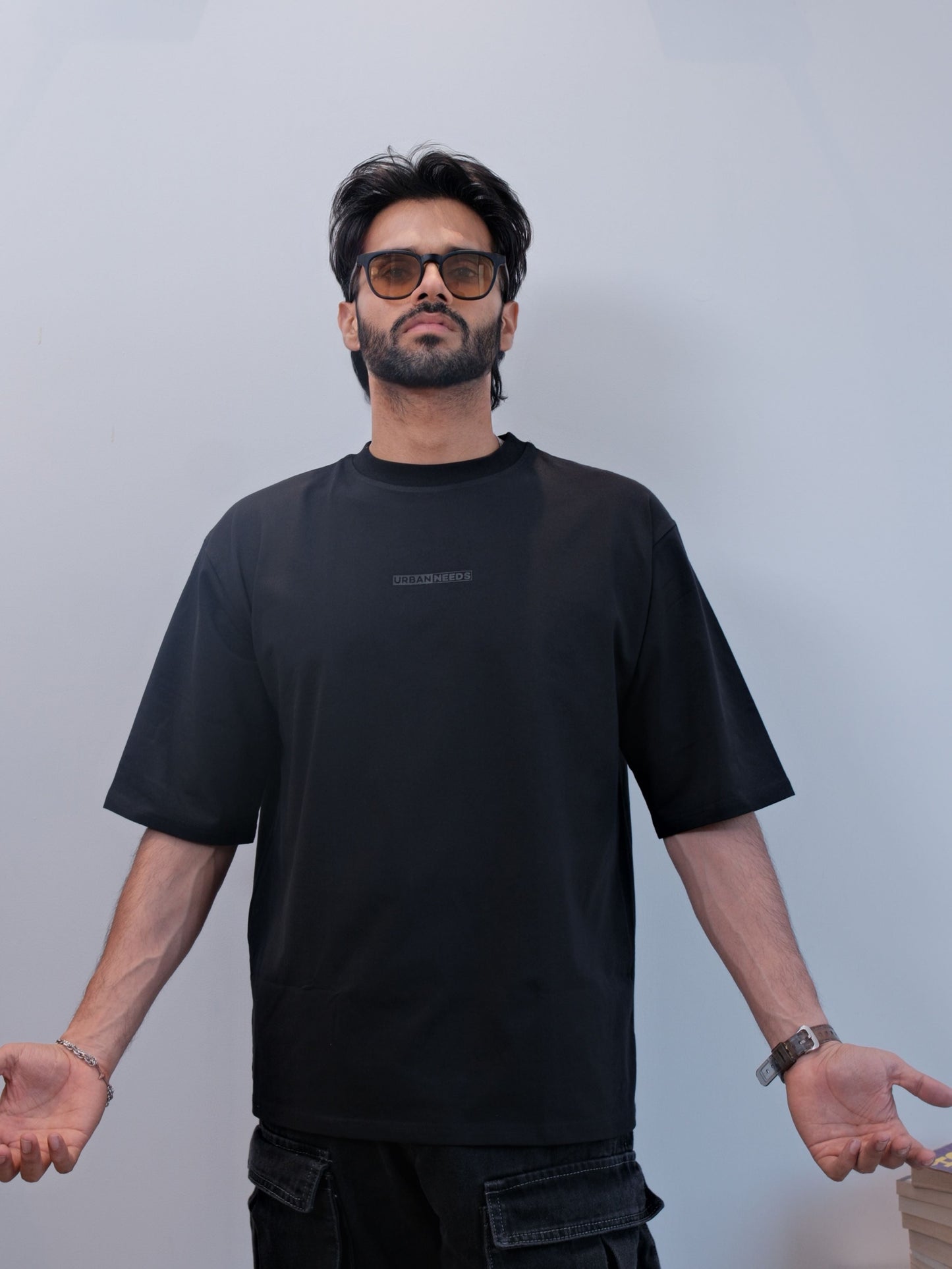 Everyday Oversized Tee - Black