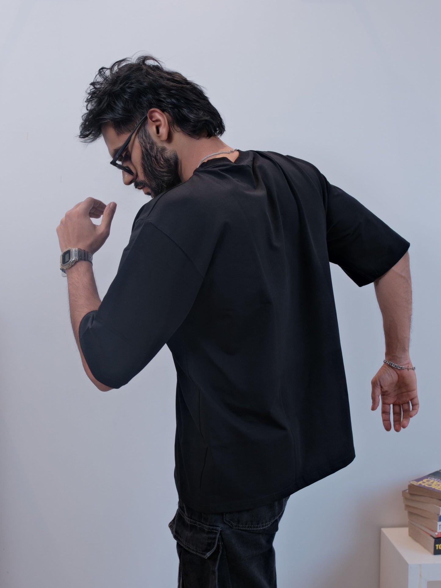 Everyday Oversized Tee - Black