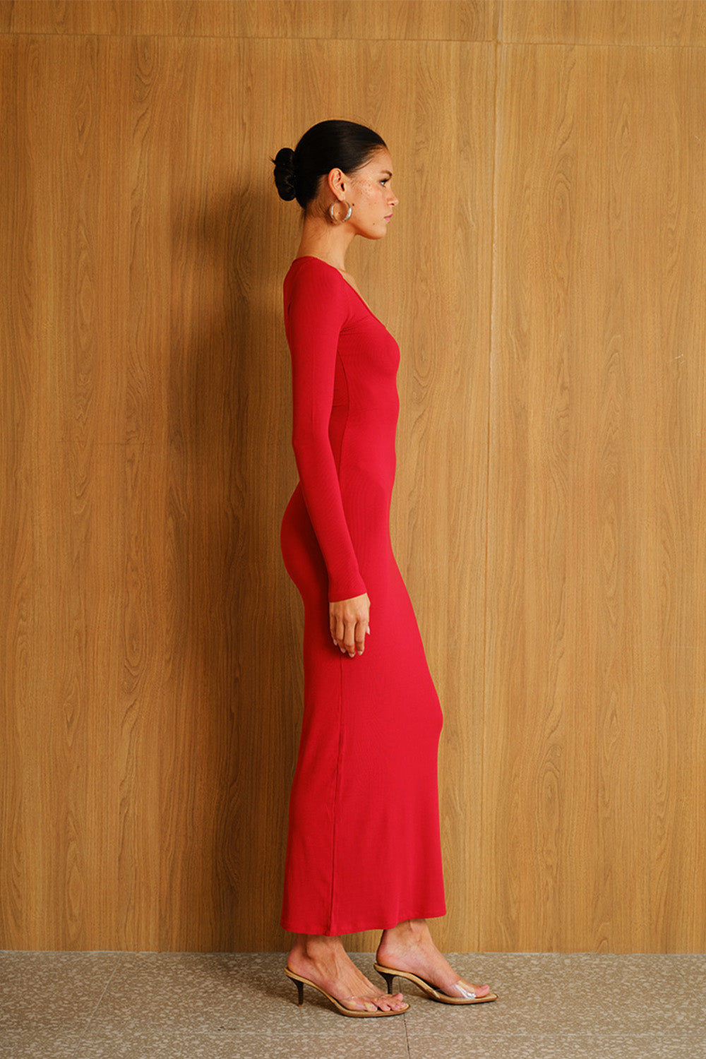 Maximum Red Maxi Dress
