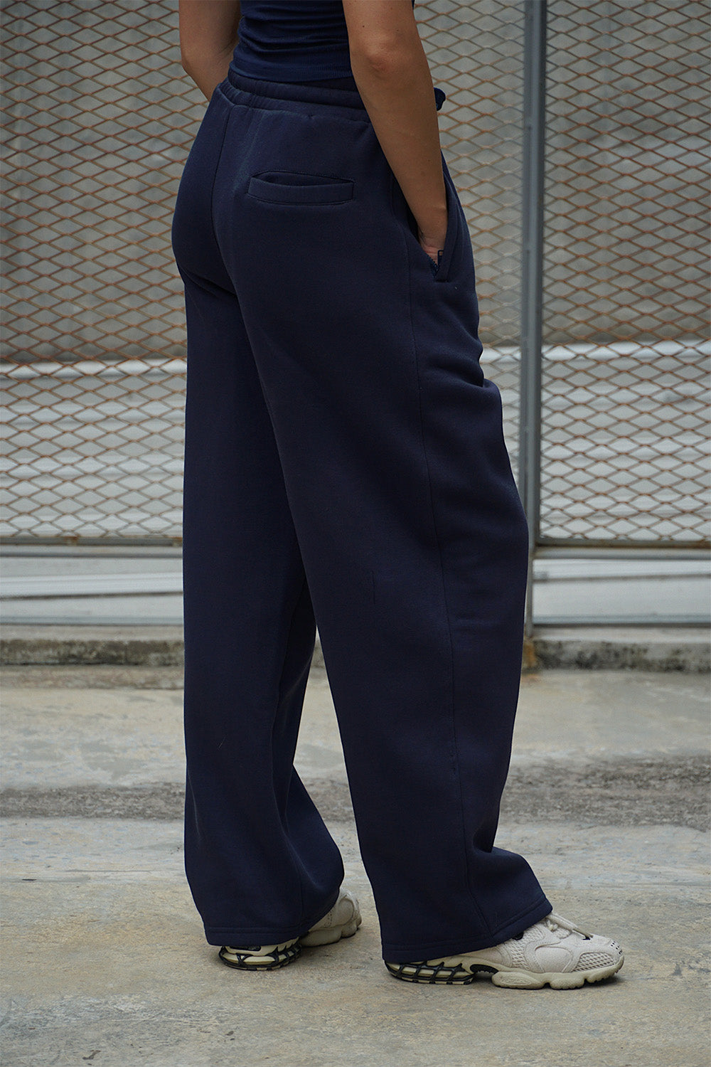 Navy Blue On The Go Joggers
