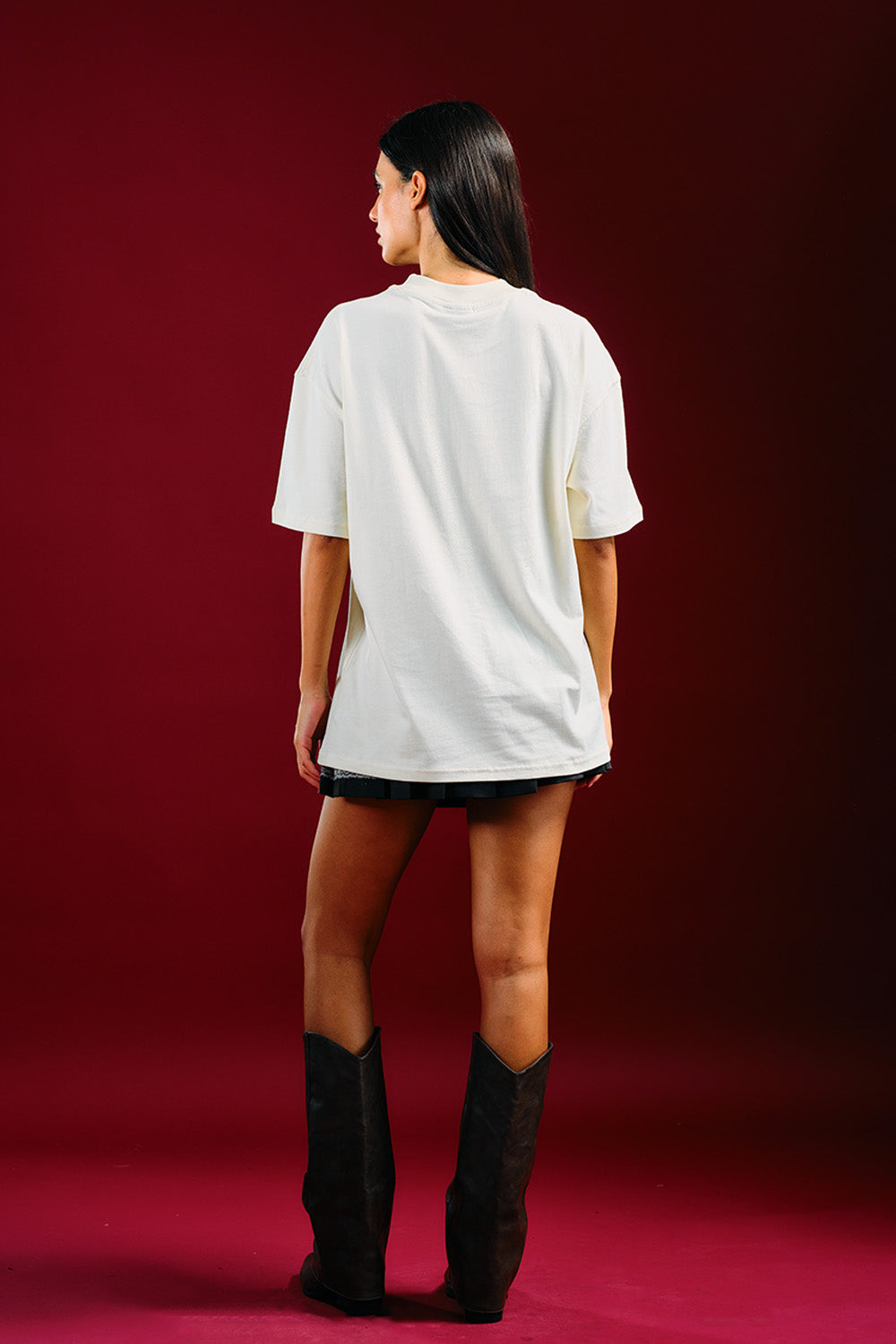 Need for Speed White Oversized T-shirt