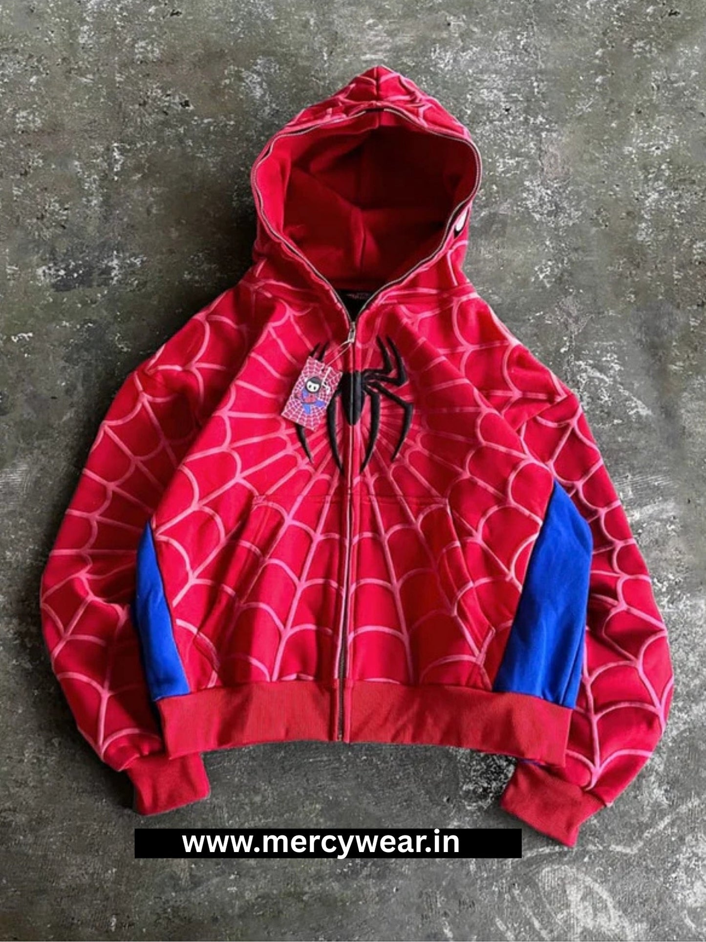 Spidey Society OG Red Zip-Up Jacket – Heroic Streetwear Redefined - Prime Fitz