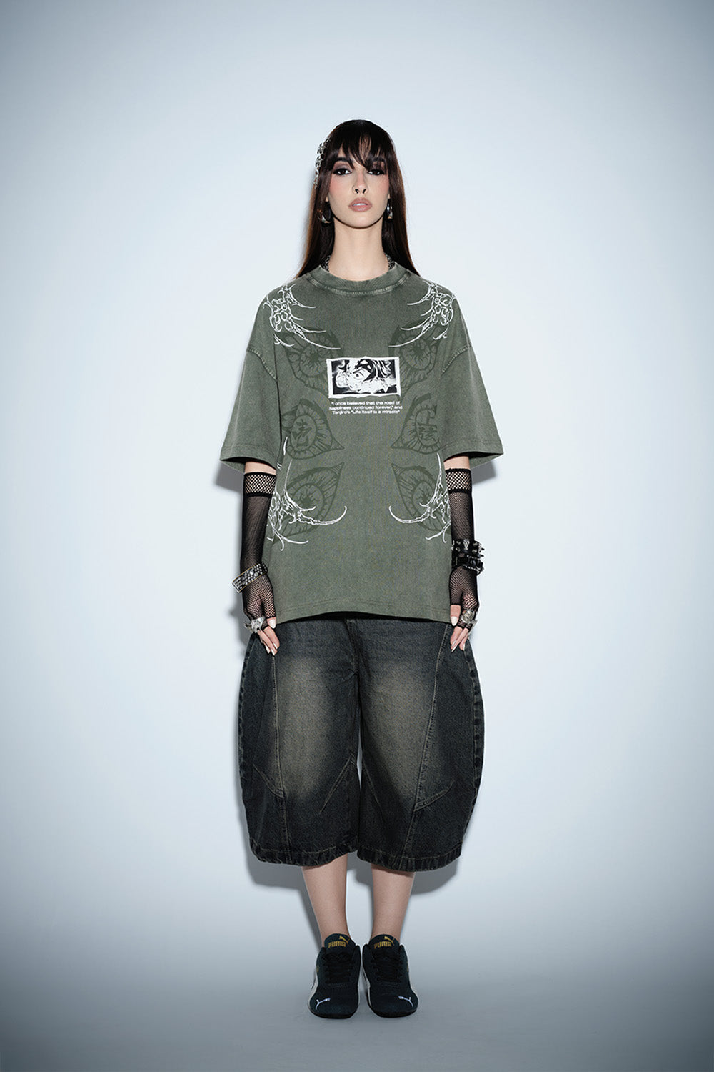 Nezuko's Curse Oversized T-shirt