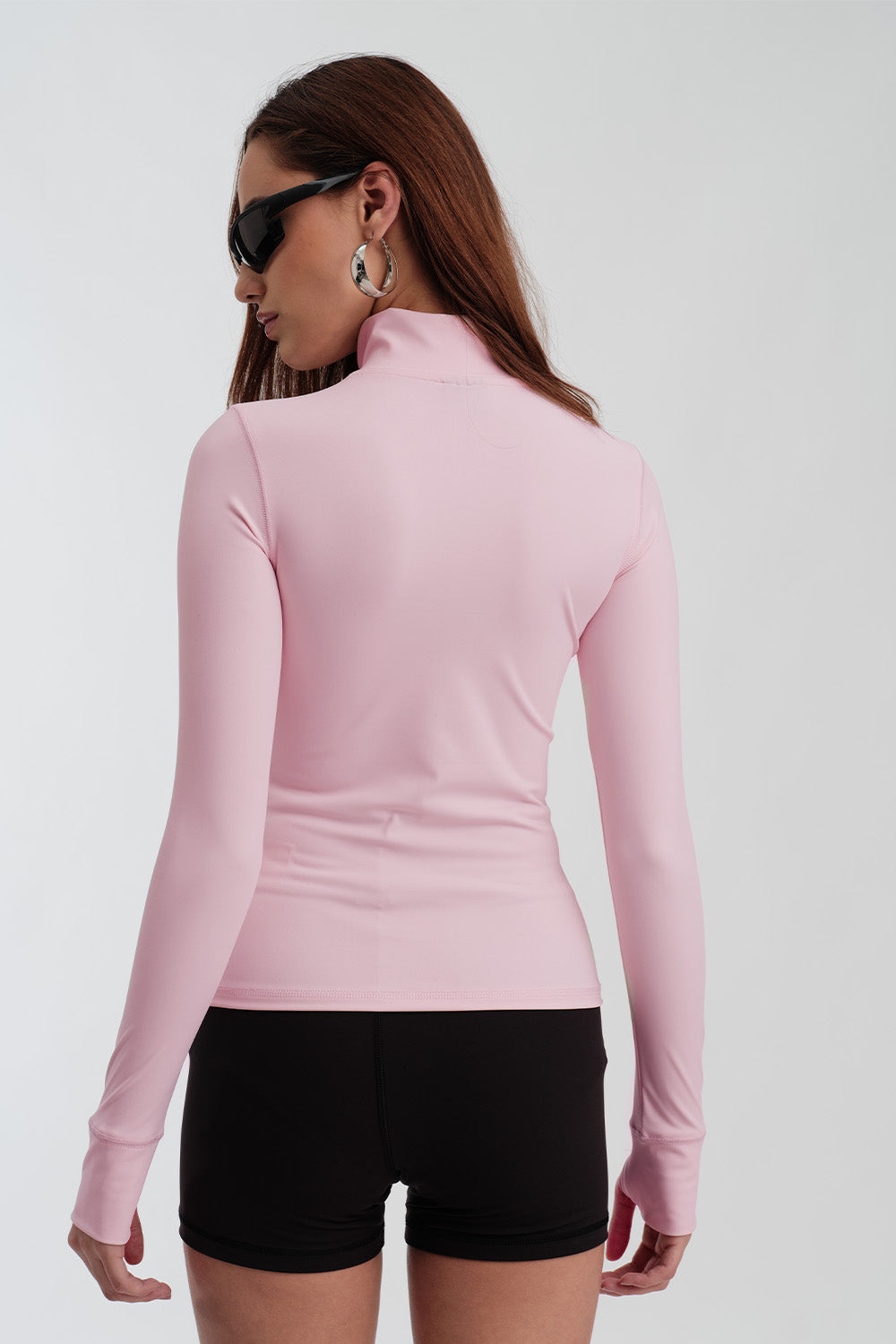 Petal Pink Defined Regular Jacket