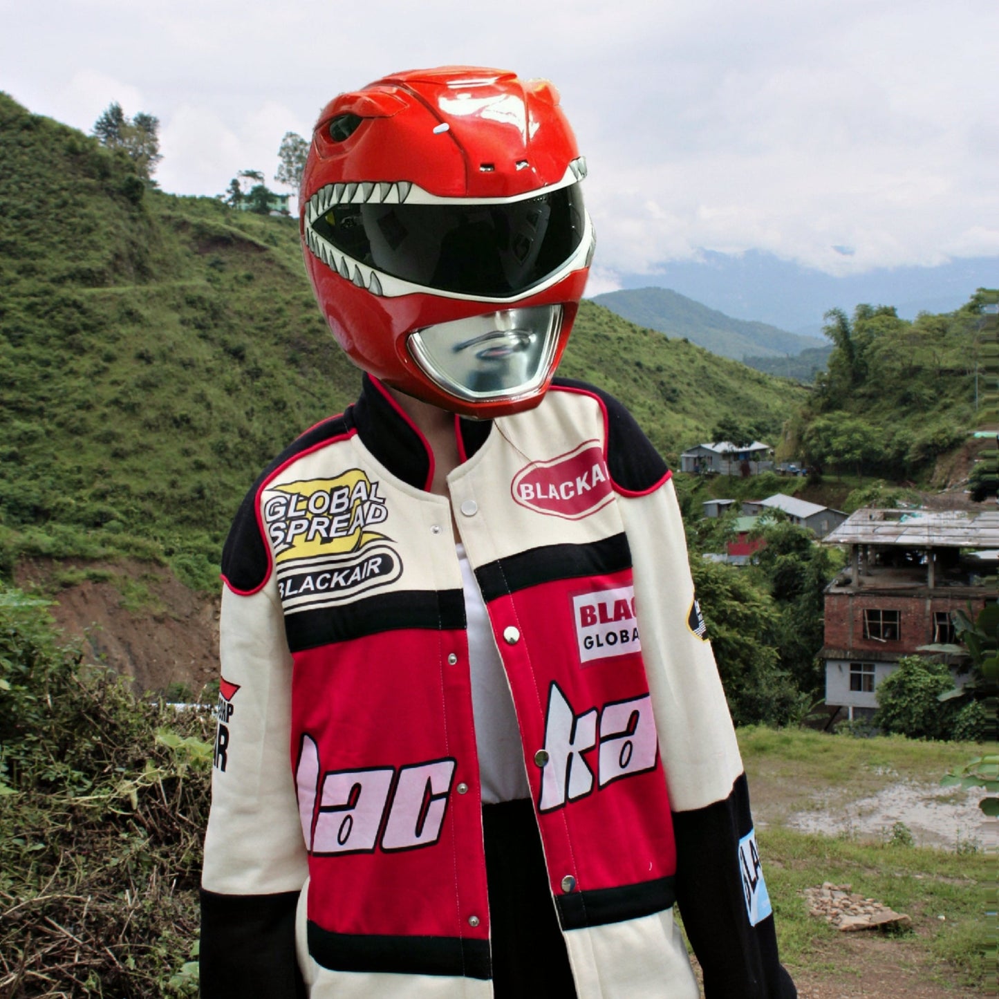 Women’s Black Air Racing Jacket | Bold Motorsport Fashion - Prime Fitz