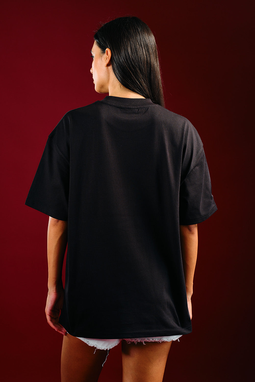 Project: Bonkers Black Oversized T-shirt