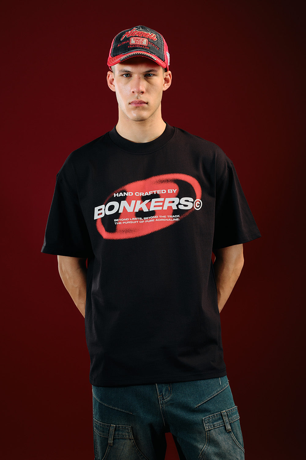 Project: Bonkers Black Oversized T-shirt