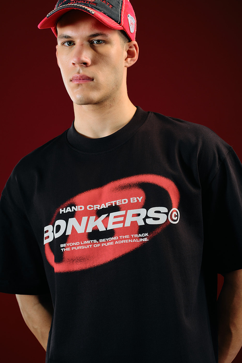 Project: Bonkers Black Oversized T-shirt