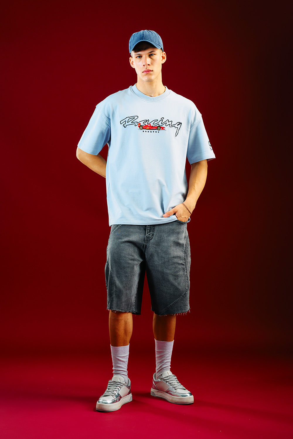 Race Pit Stop Oversized T-shirt