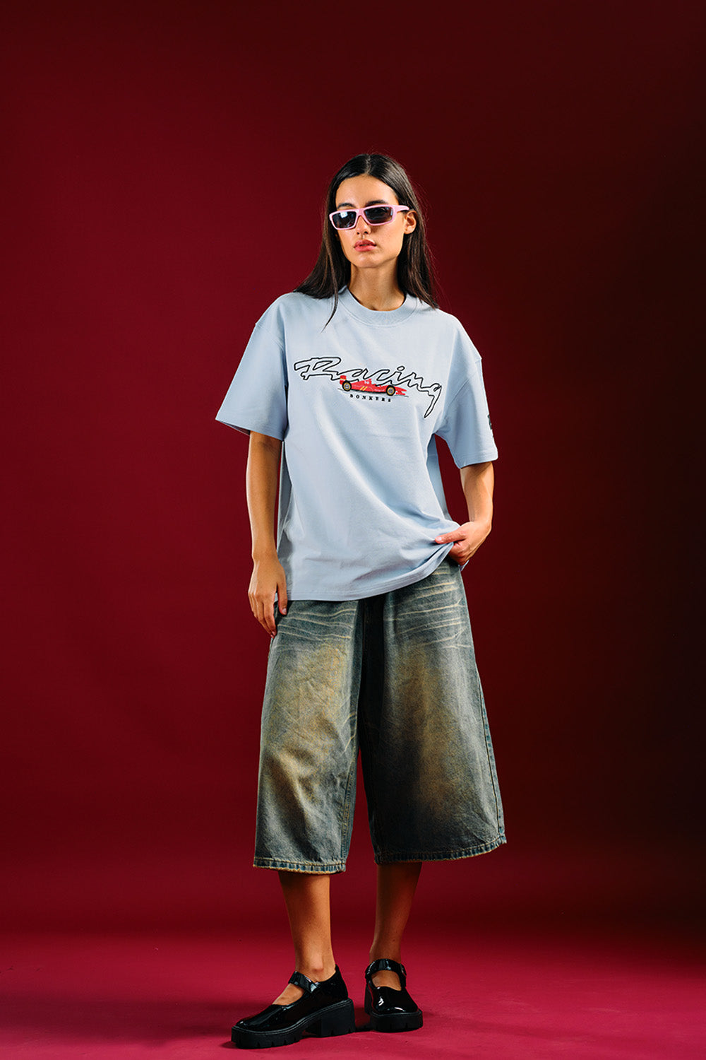 Race Pit Stop Oversized T-shirt