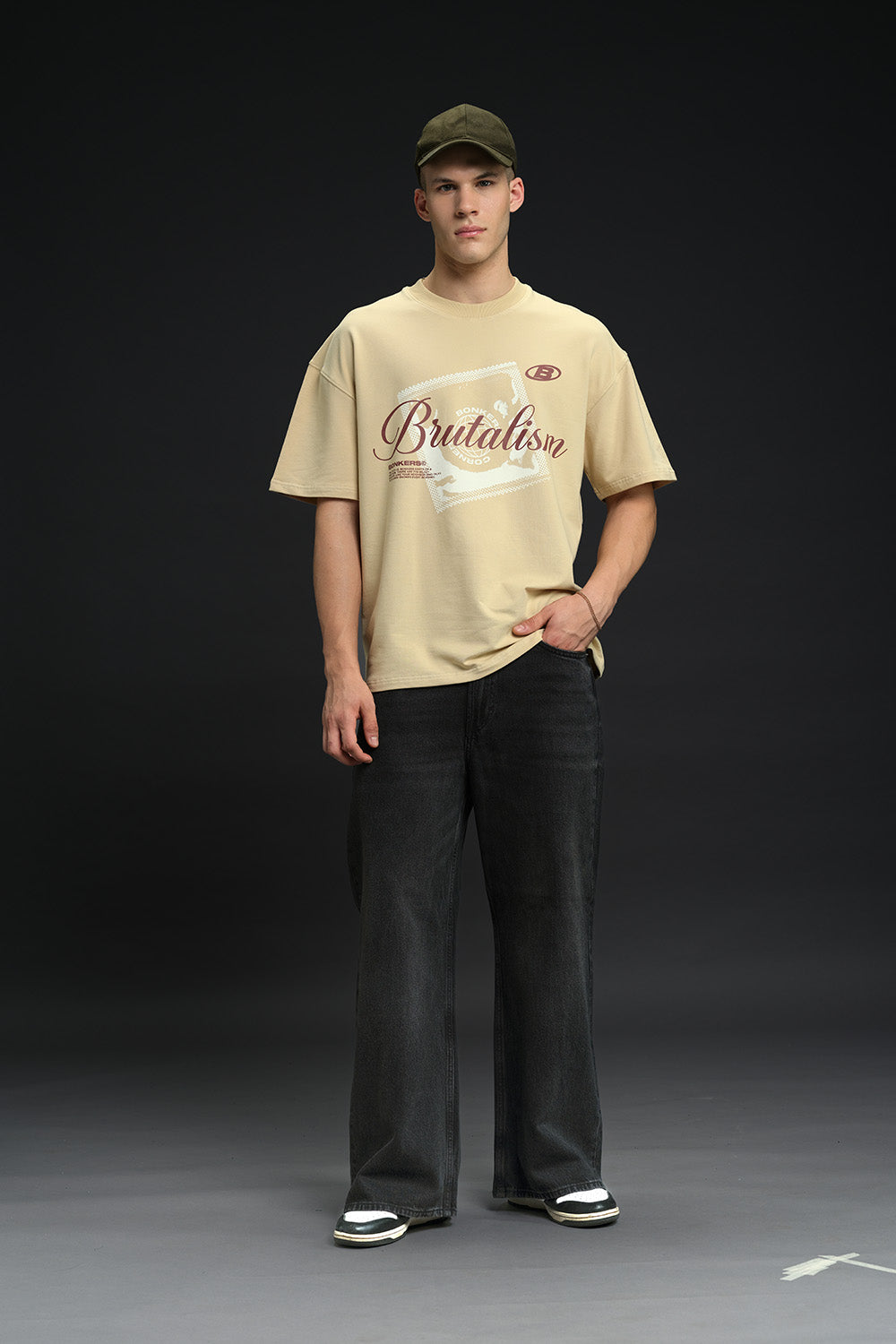 Raw Brutalism Oversized T-shirt