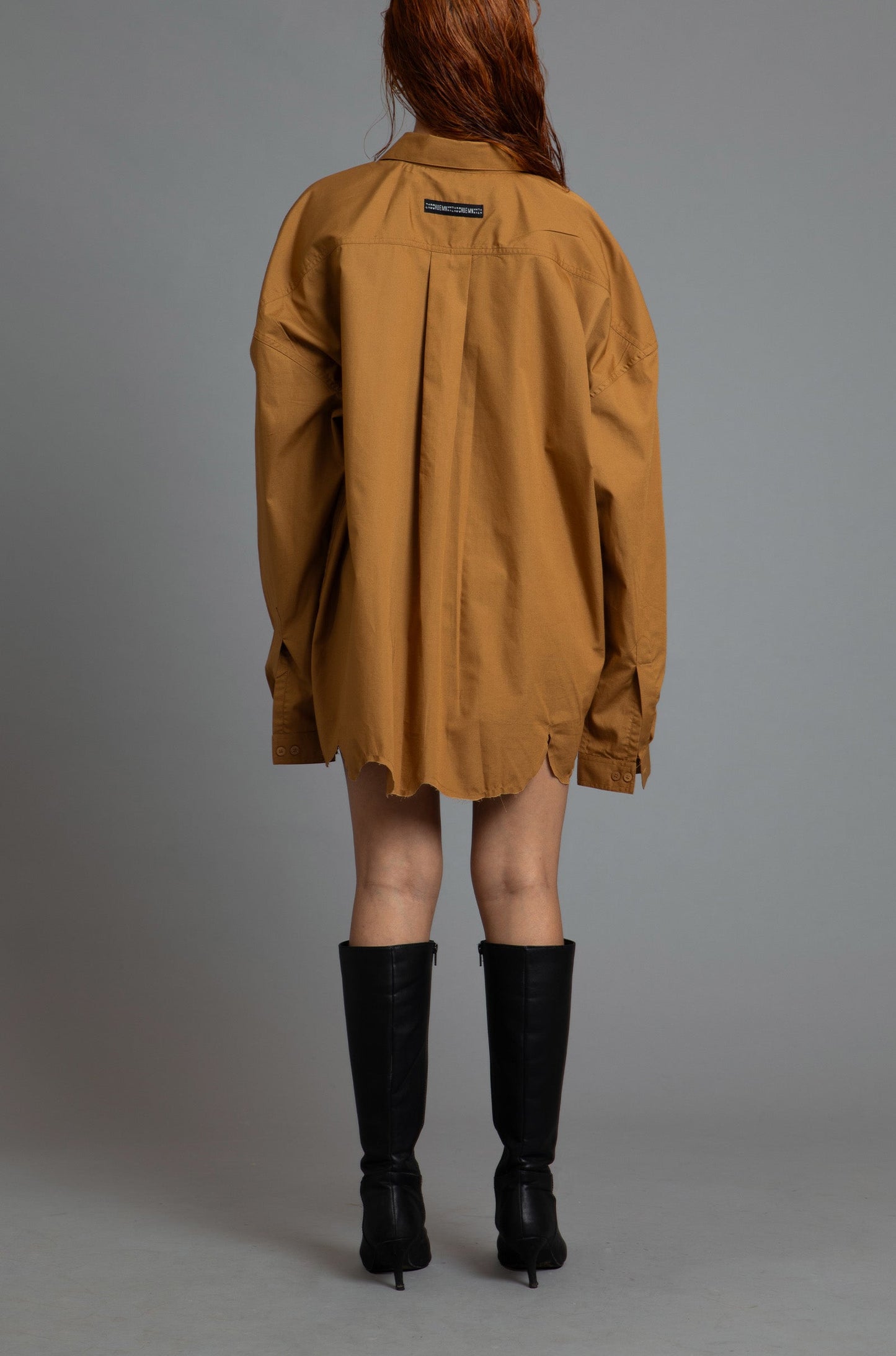 SuperHUEMN 'Sand' Darwyn Shirt (Cinnamon Brown)