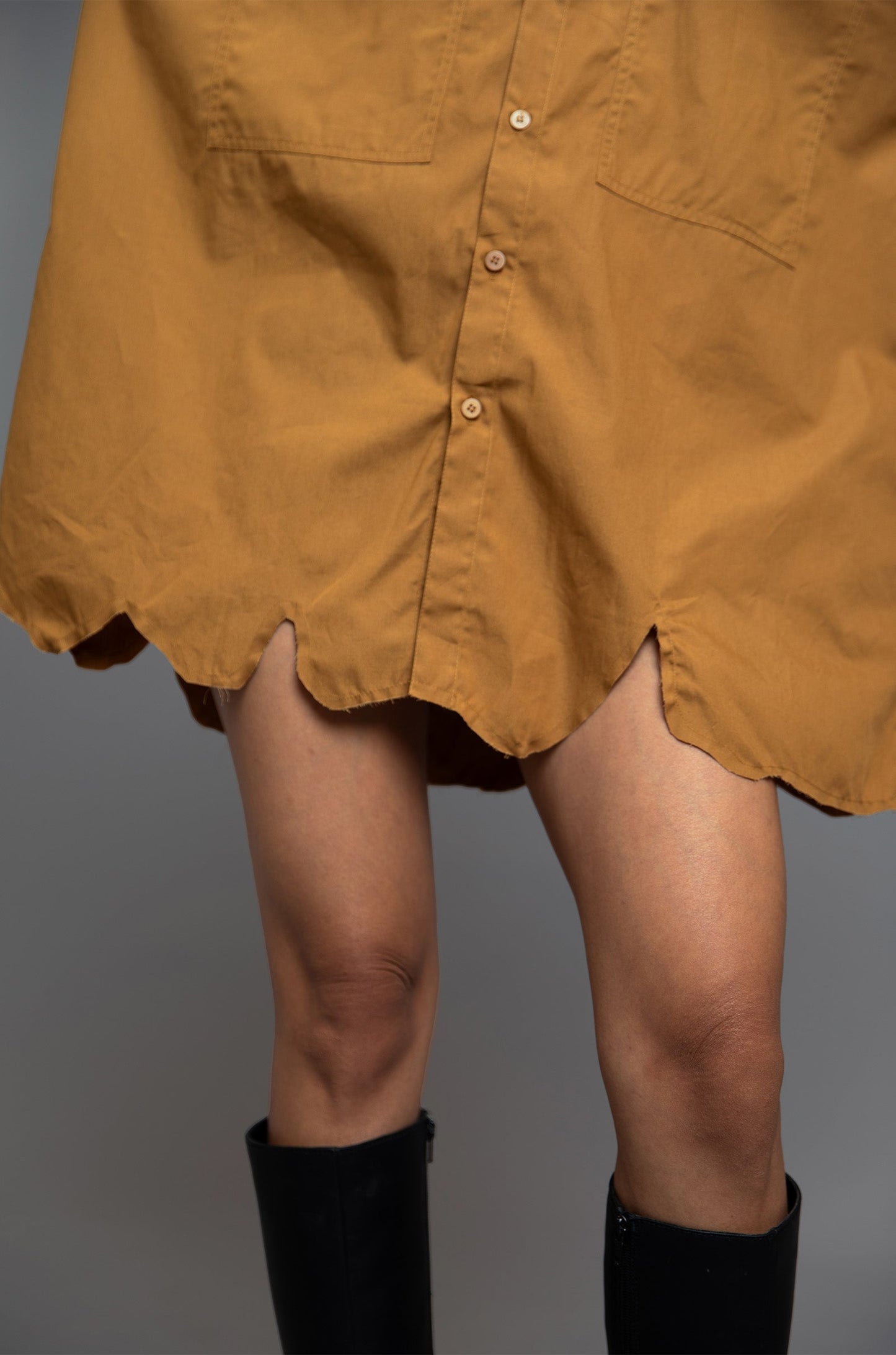 SuperHUEMN 'Sand' Darwyn Shirt (Cinnamon Brown)