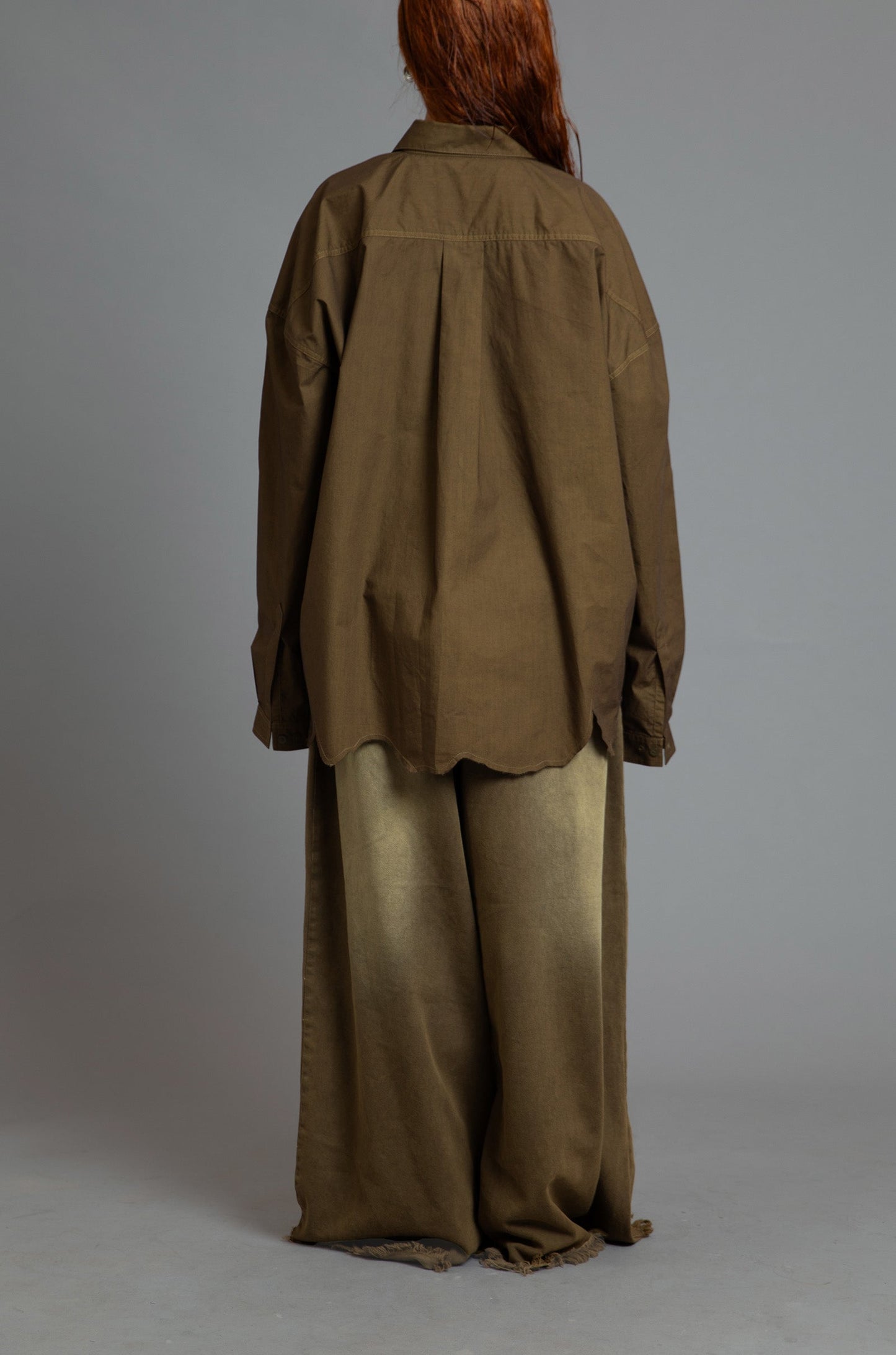 SuperHUEMN 'Sand' Darwyn Shirt (Olive Brown)