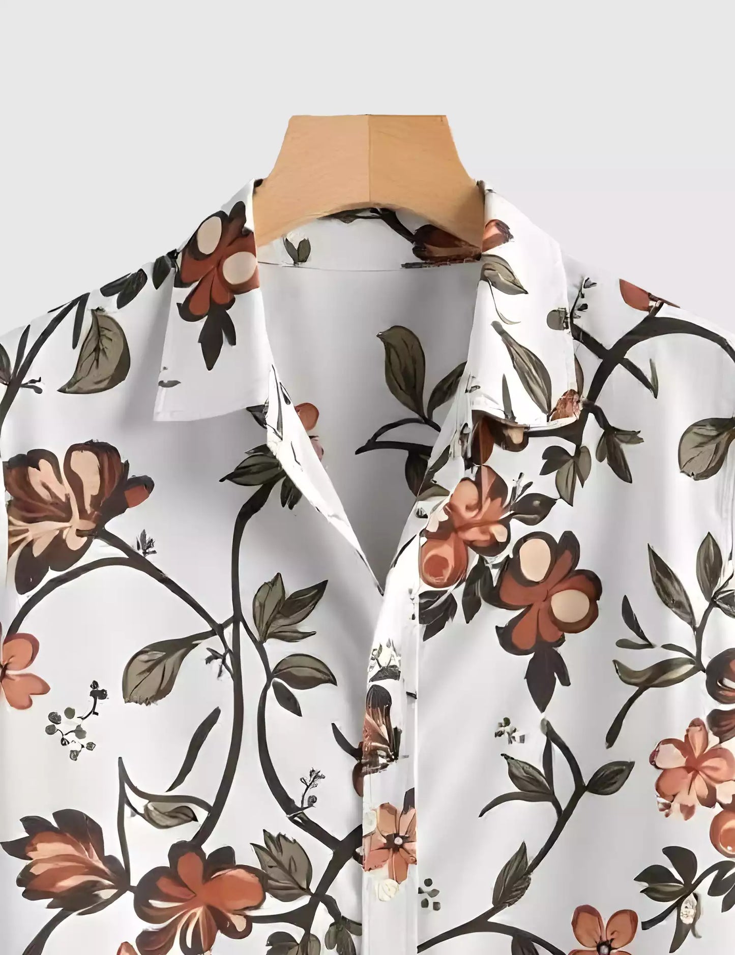Tulip Printed Men's Shirt Half Sleeves Exclusive Summer Edition - Prime Fitz