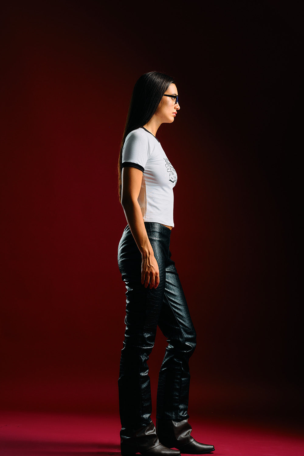 Speed Count Black Baby Tee