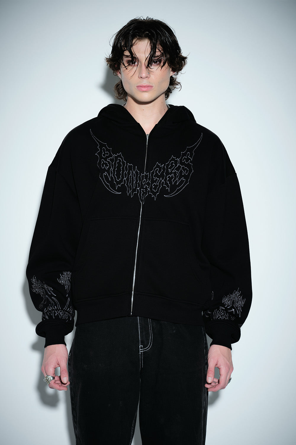 Static Burn Zipper Jacket