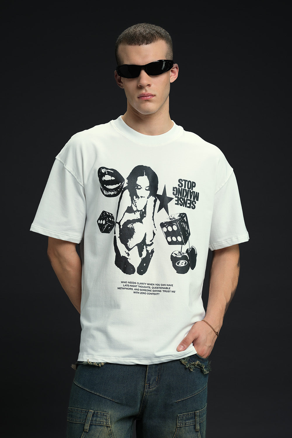 Stop Making Sense Oversized T-shirt