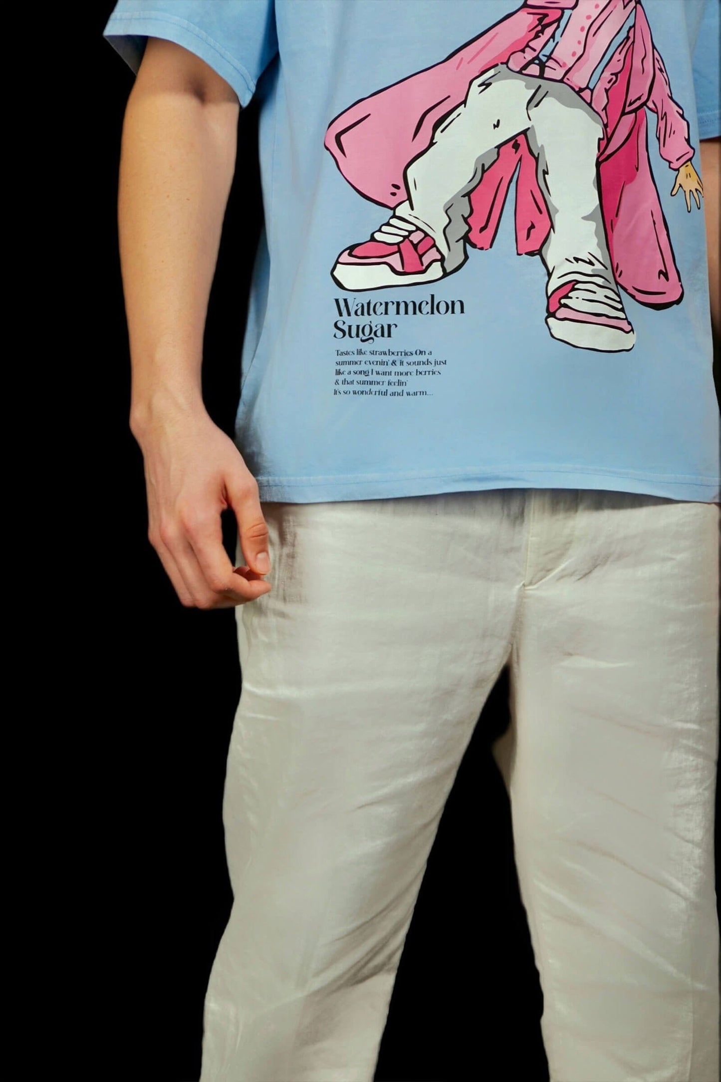 Styles Faded Effect Oversized T-Shirt