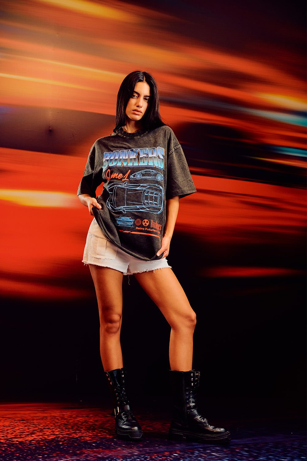 Synthwave Oversized T-shirt