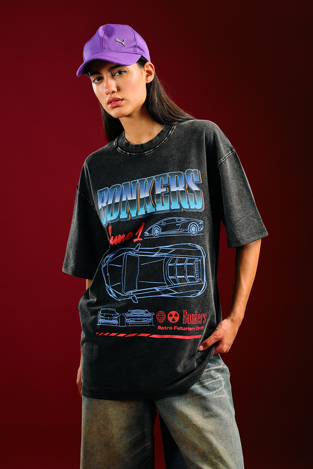 Synthwave Oversized T-shirt