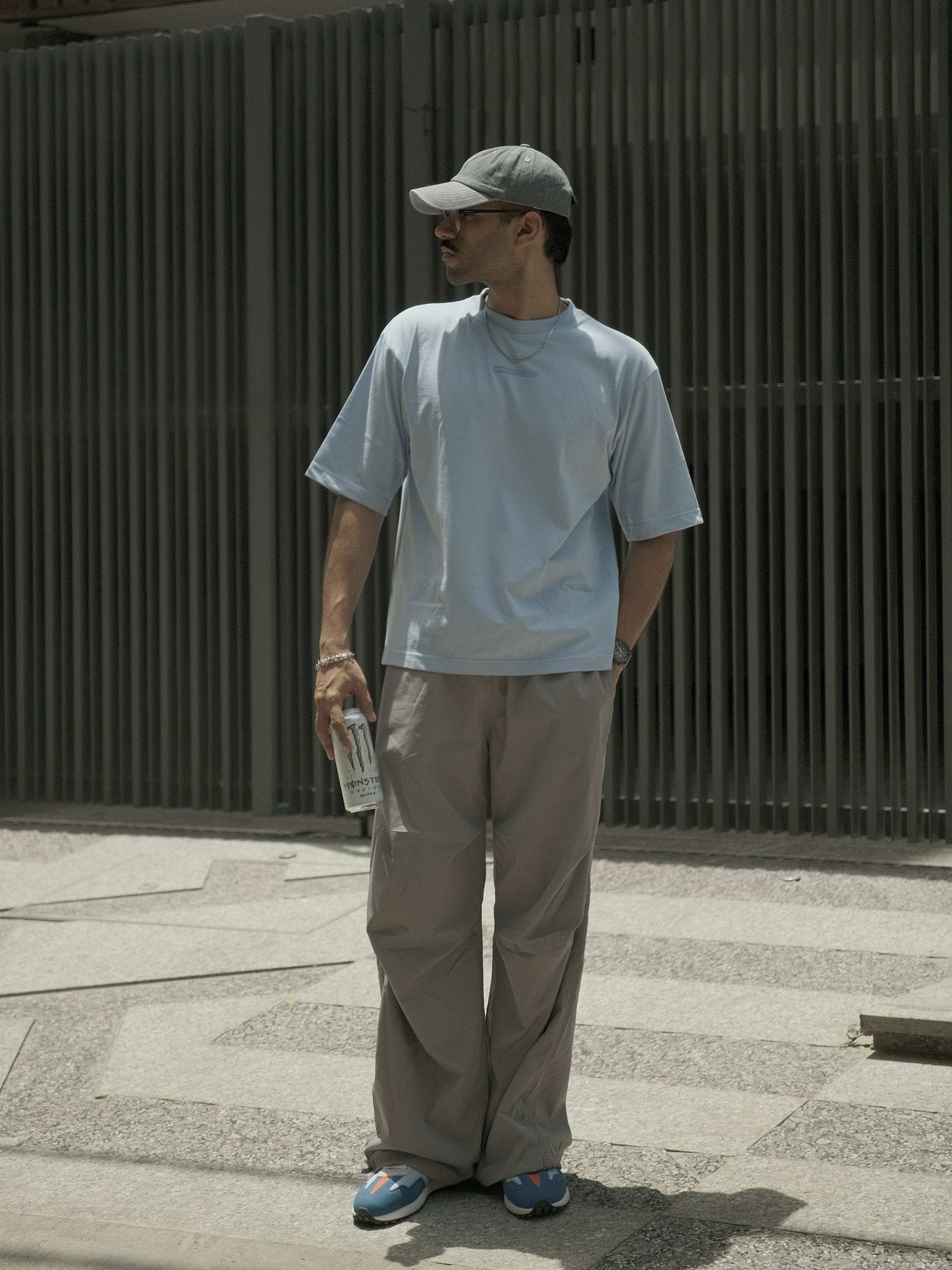 Everyday Oversized Tee - Sky Blue