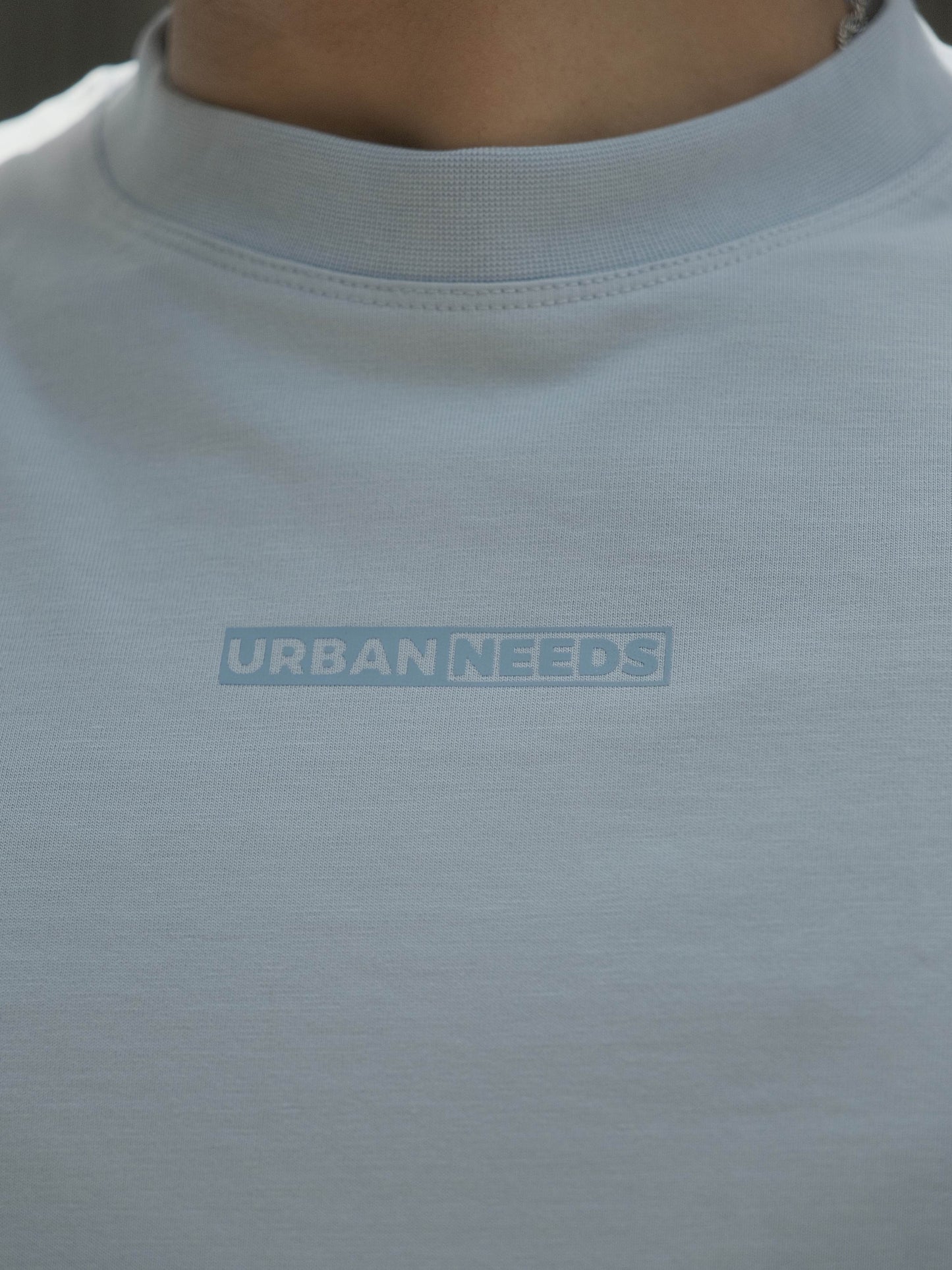 Everyday Oversized Tee - Sky Blue