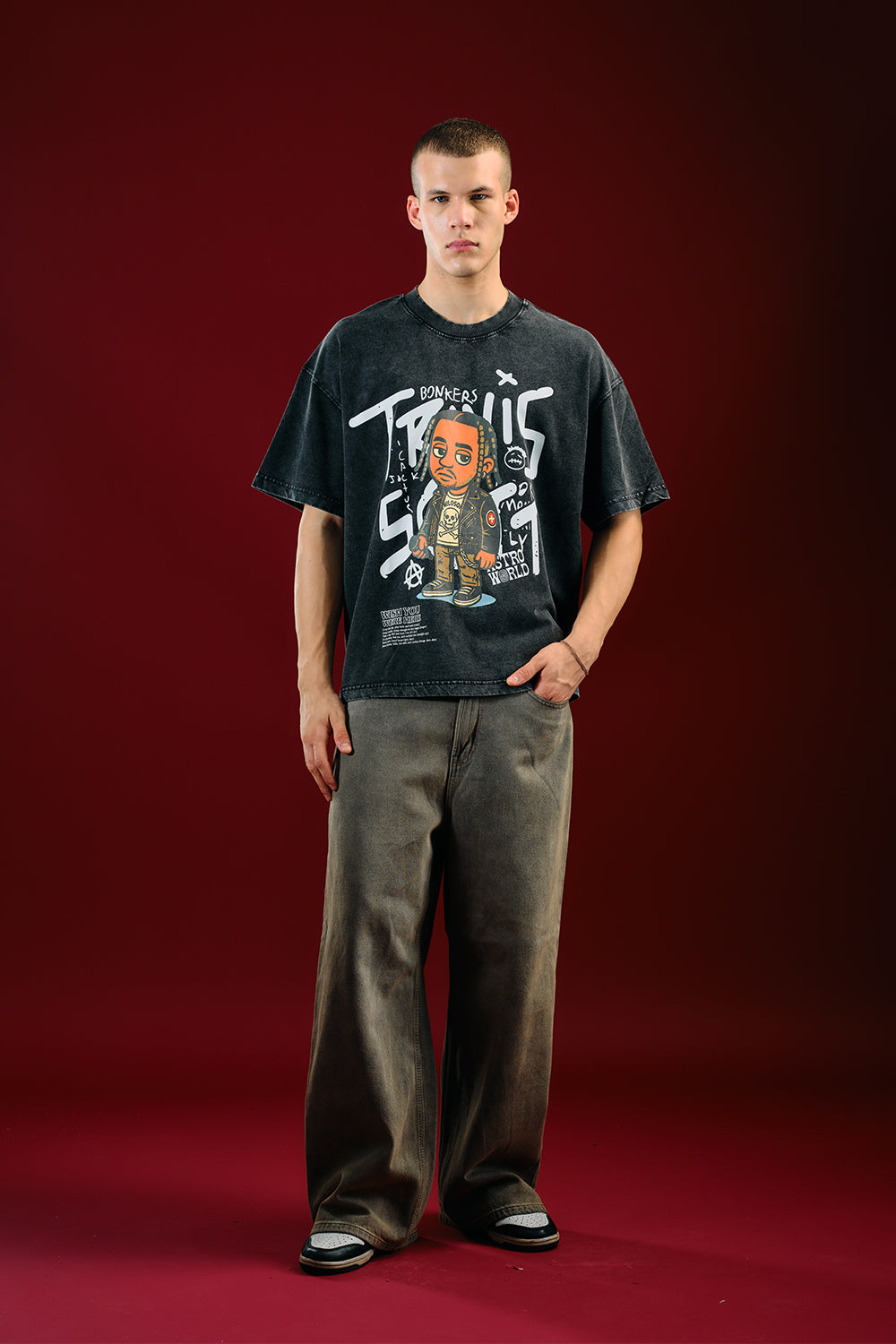 Travis Scott Wish You Were Here Oversized T-shirt