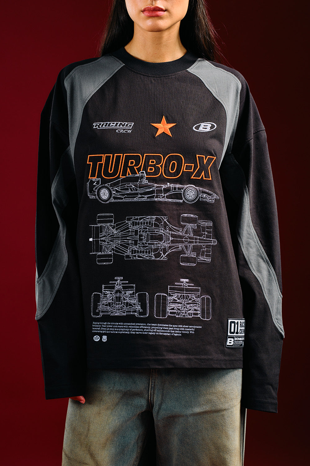 Turbo X Blackprint Sweatshirt