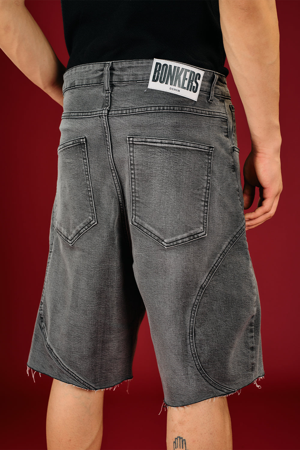 Vintage Black Jack Denim Bermuda Shorts