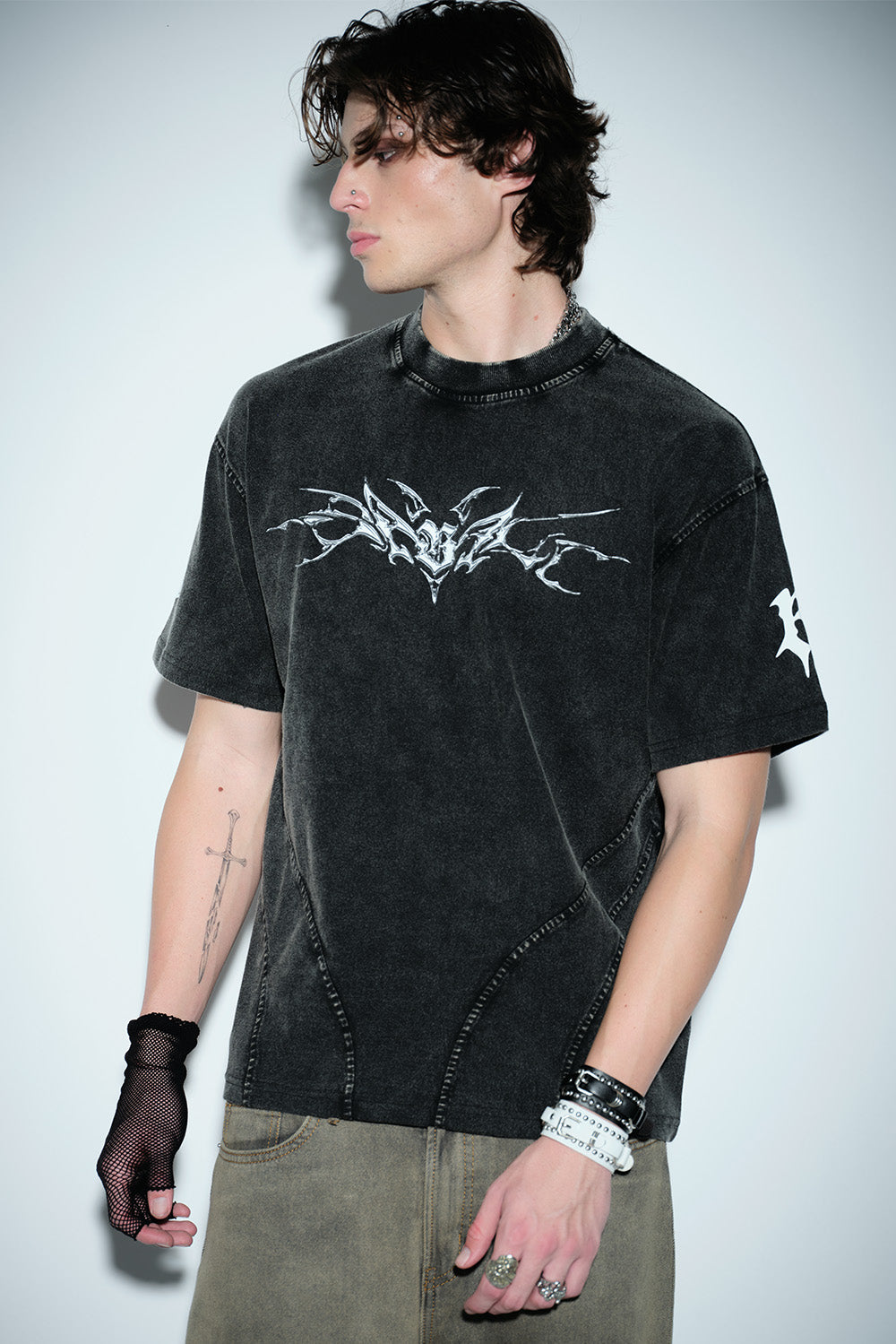 Wired Wrath Oversized T-shirt