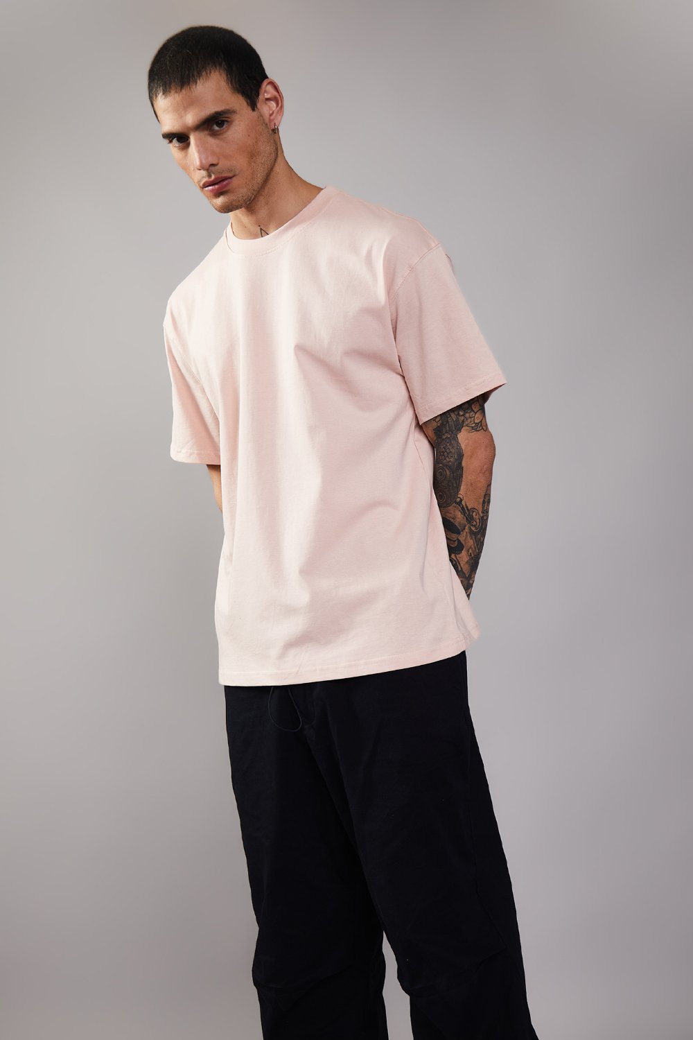 Barely Pink Heavyweight Oversized T-shirt