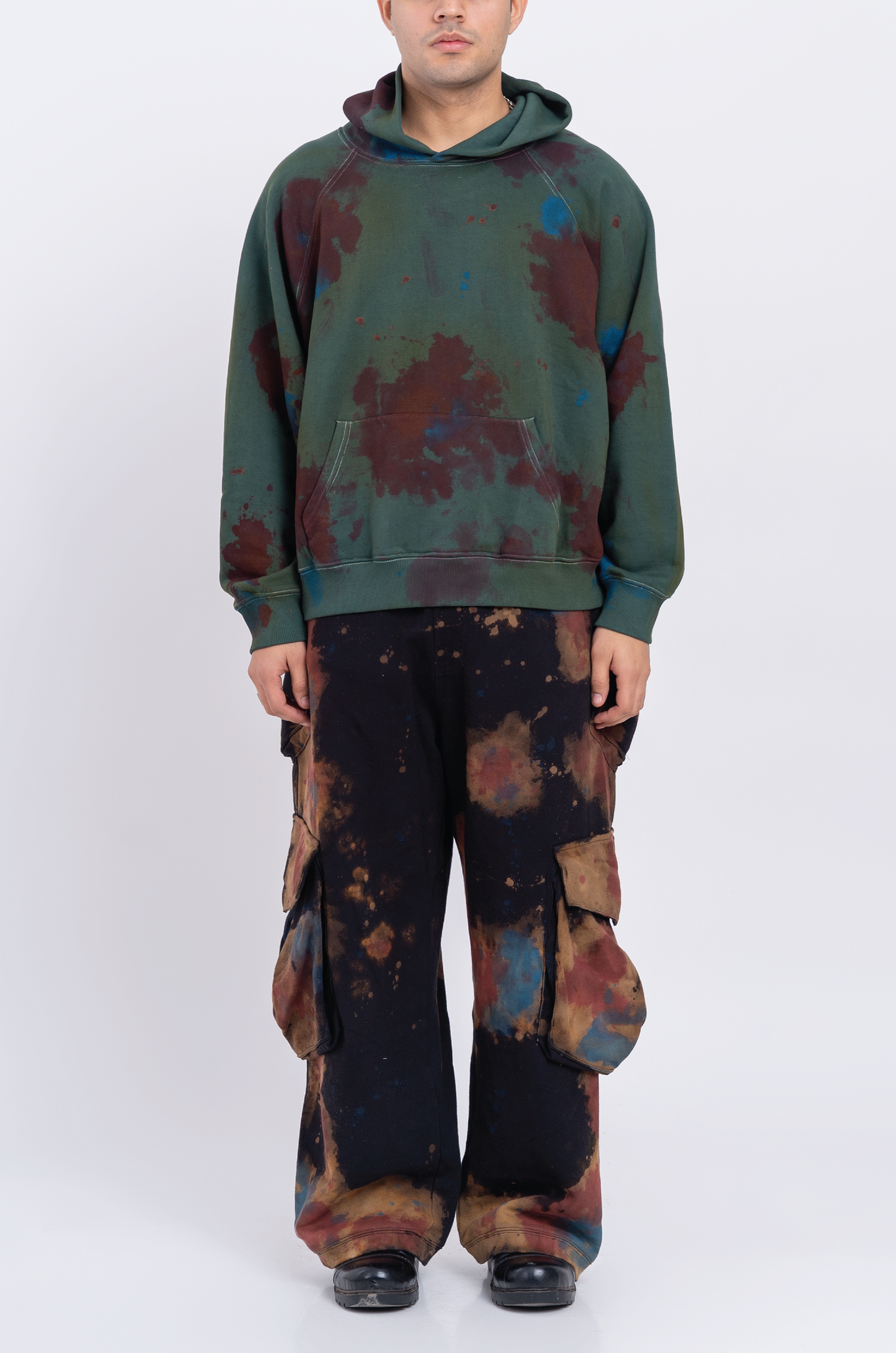 Huemn Blood Flap Pocket Sweatpant (Black)