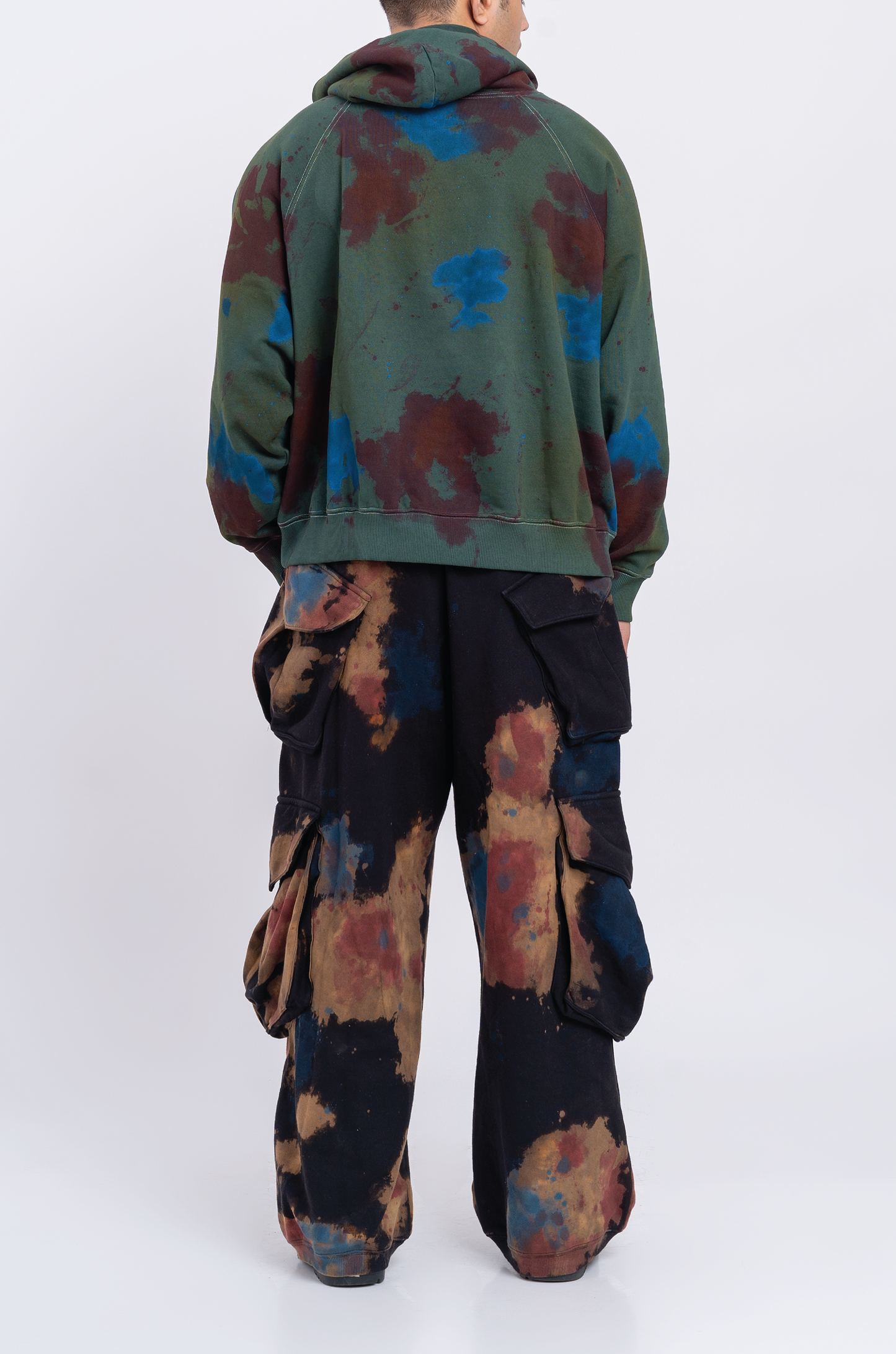 Huemn Blood Flap Pocket Sweatpant (Black)