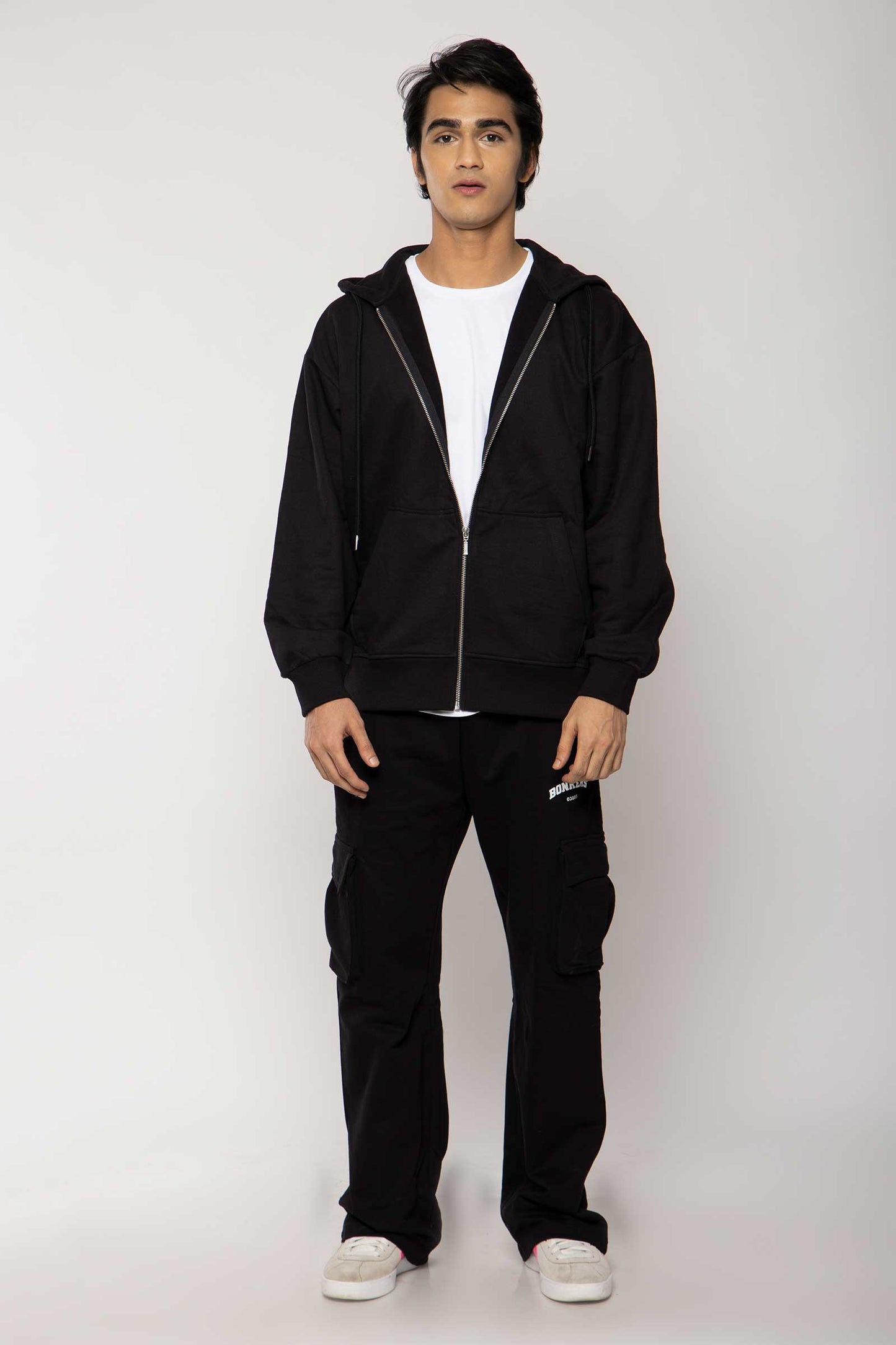 Black Oversized Zipper - Prime Fitz