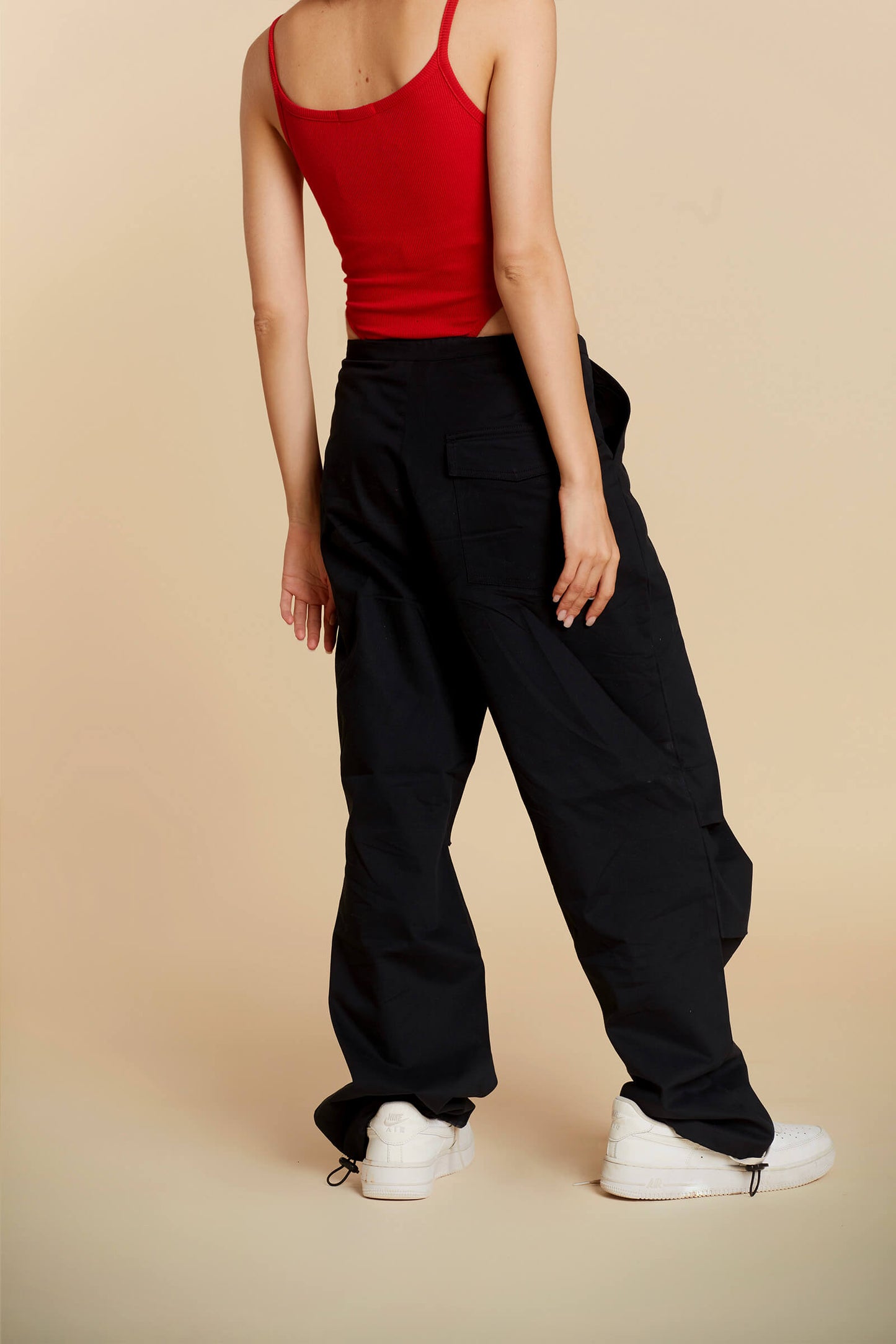 Black Parachute Pants