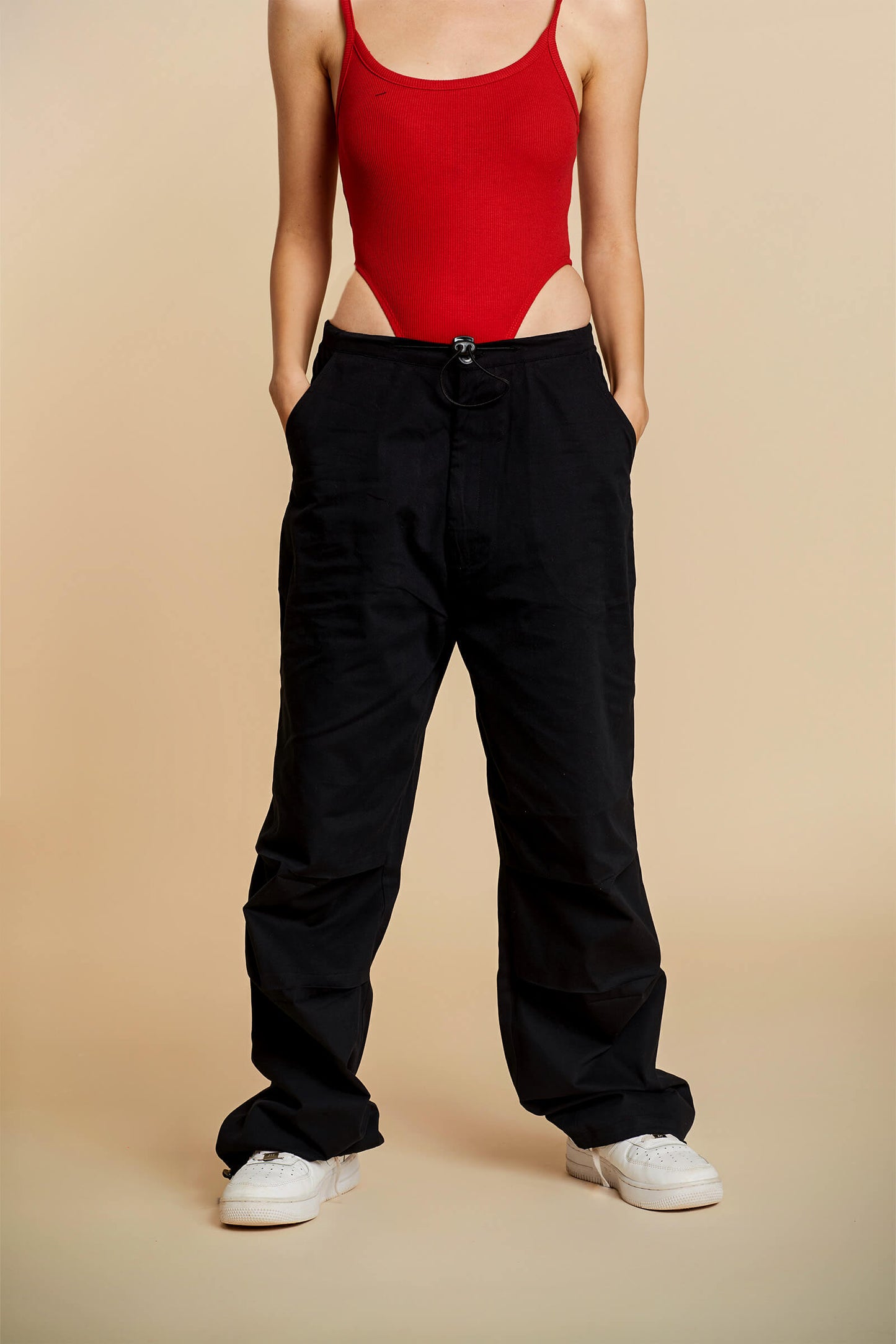 Black Parachute Pants