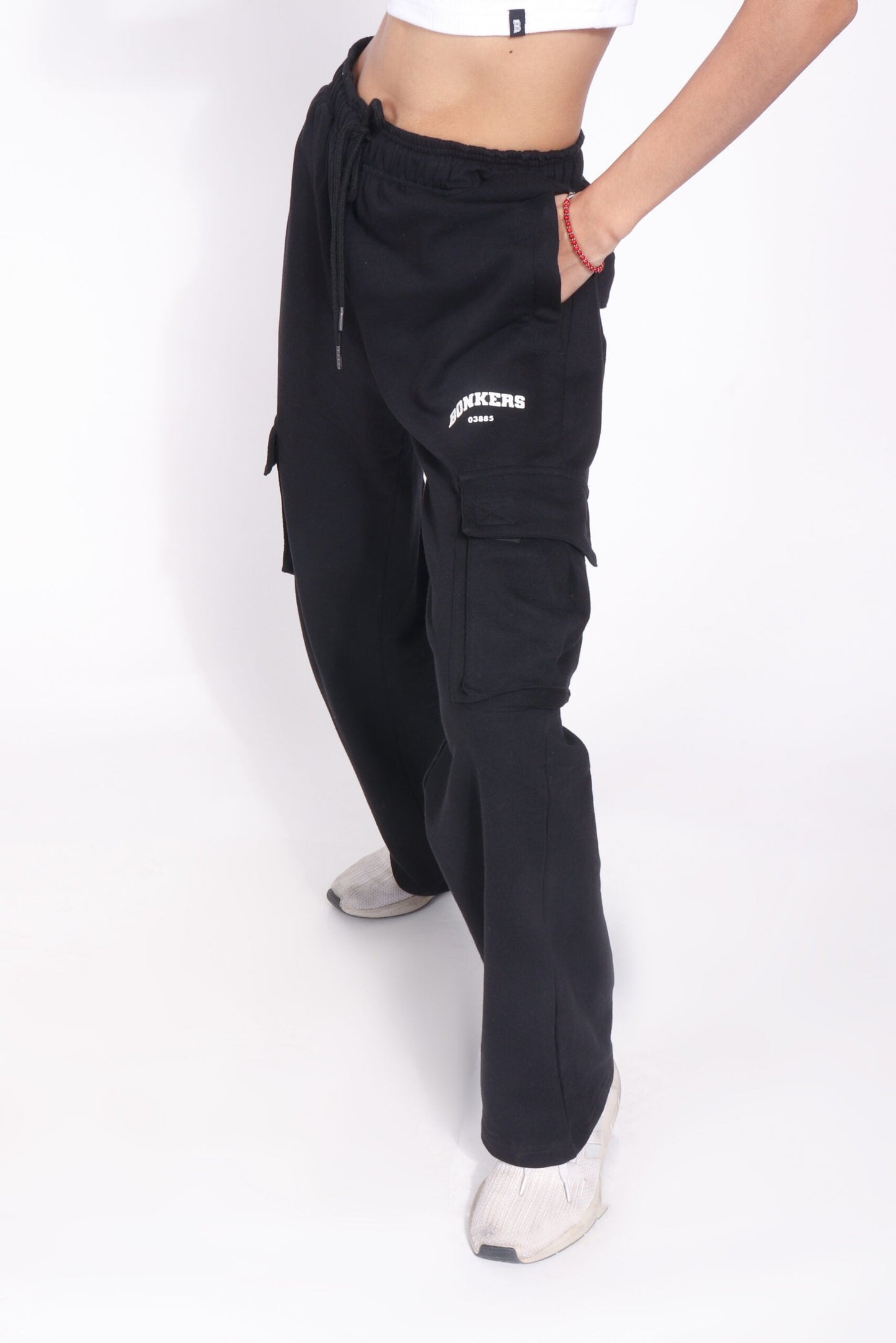 Black Utility Straight Fit Pant - Prime Fitz