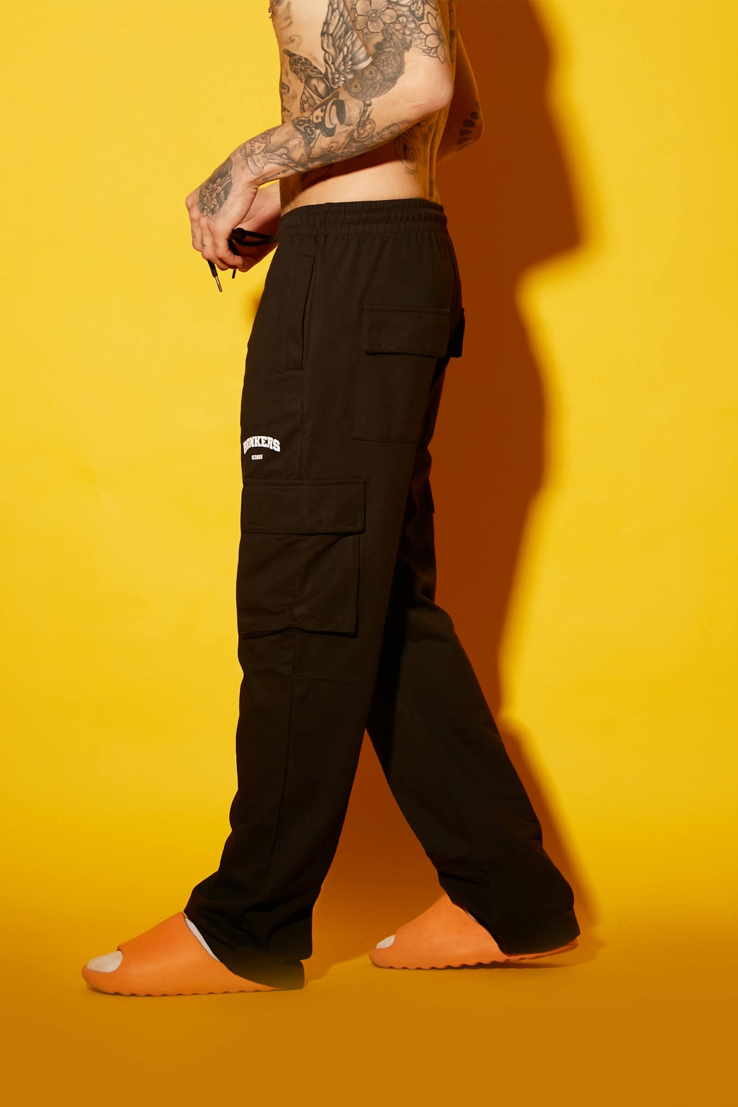 Black Utility Straight Fit Pant - Prime Fitz