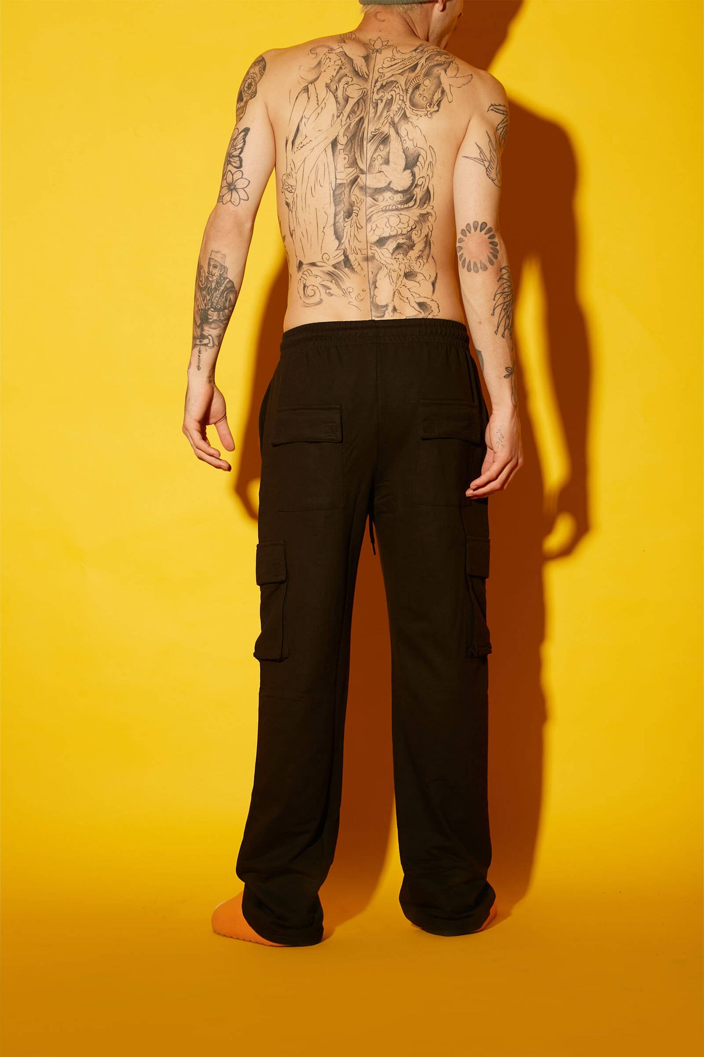 Black Utility Straight Fit Pant - Prime Fitz