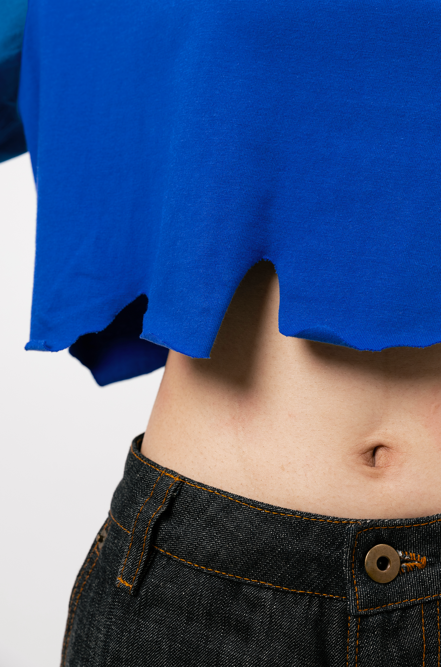 To Love Crop Top (Blue)