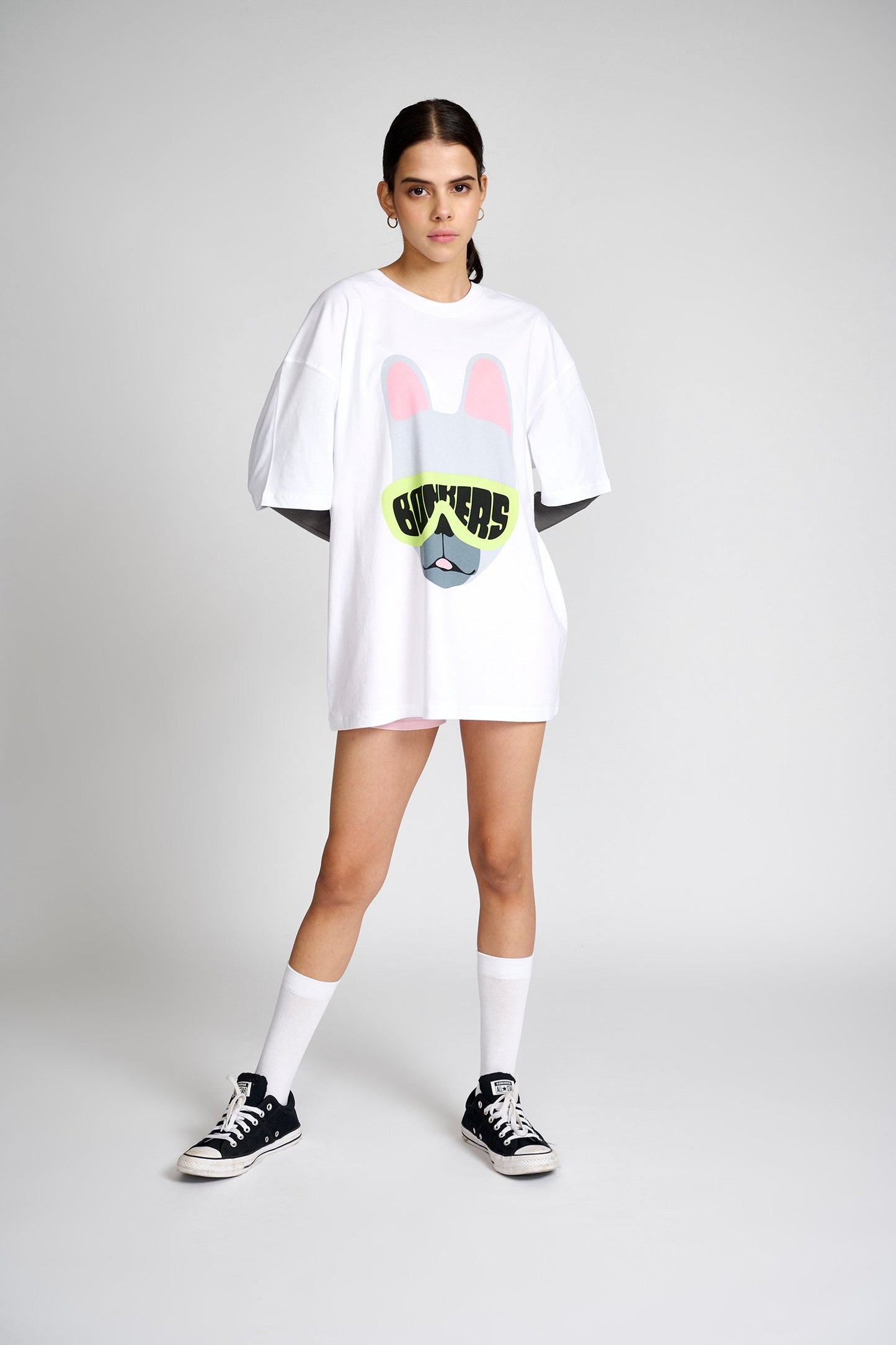 Bonkers Bulldog Oversized T-shirt