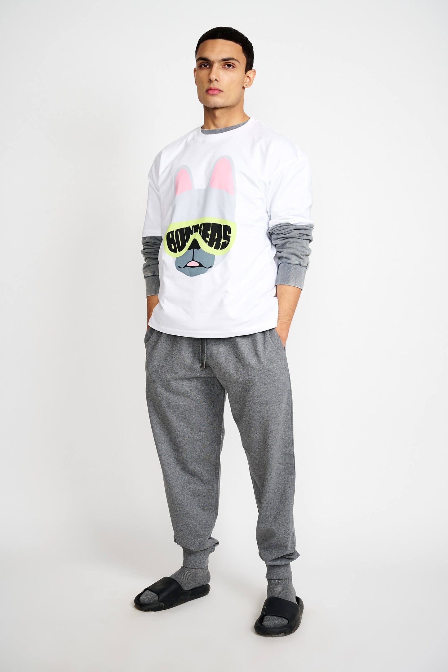 Bonkers Bulldog Oversized T-shirt