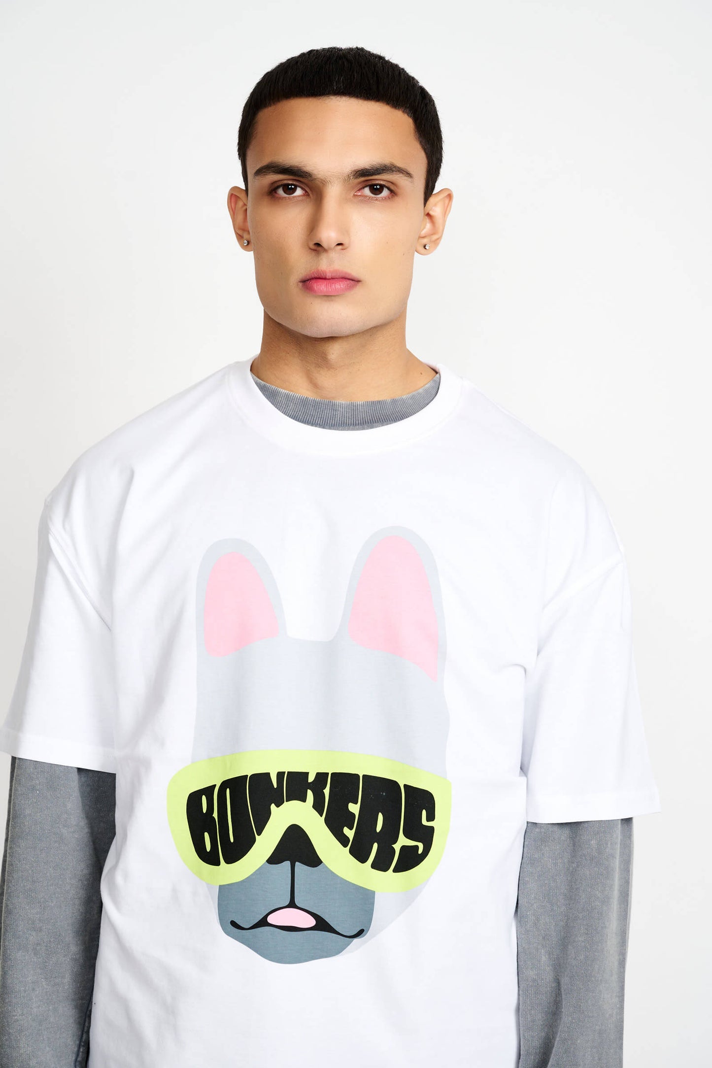 Bonkers Bulldog Oversized T-shirt